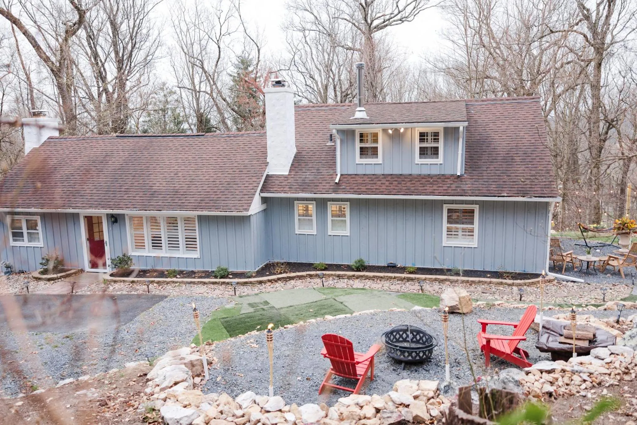 Property building in Cowry Acres - 11 Acre Enchanted Retreat, Hot Tub