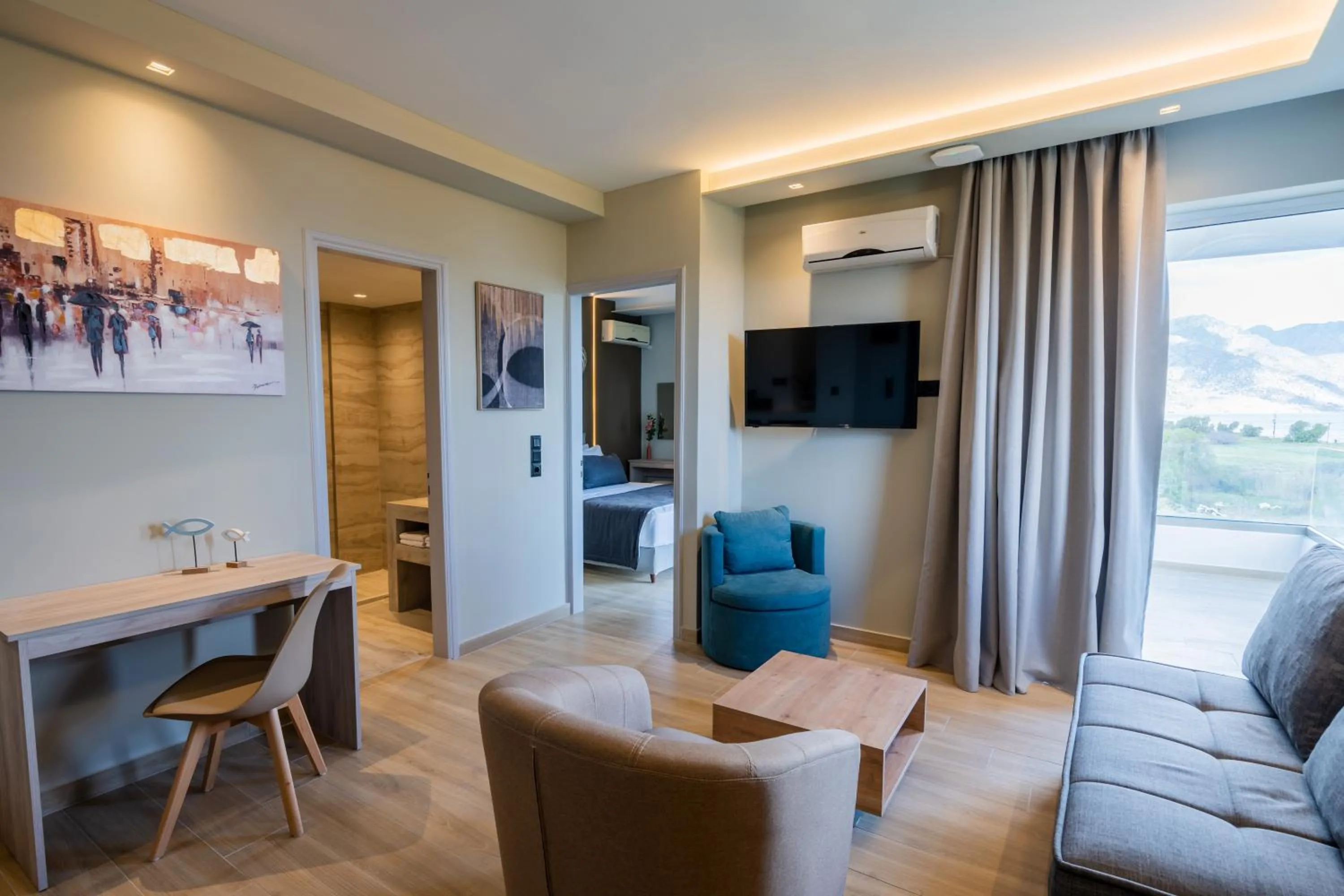 Living room in Nicolas Grand Suites, Adults Only