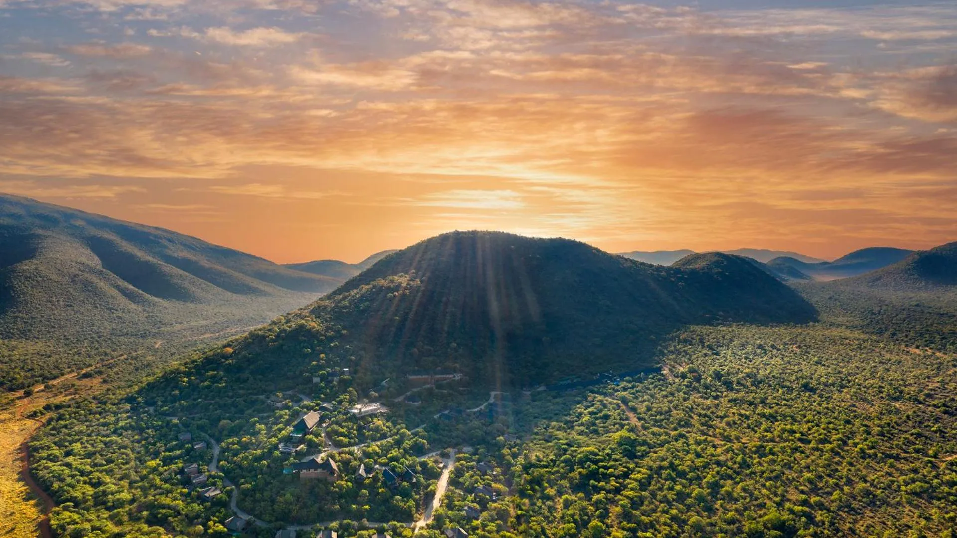 Natural landscape in Babohi at Qwabi Private Game Reserve by NEWMARK