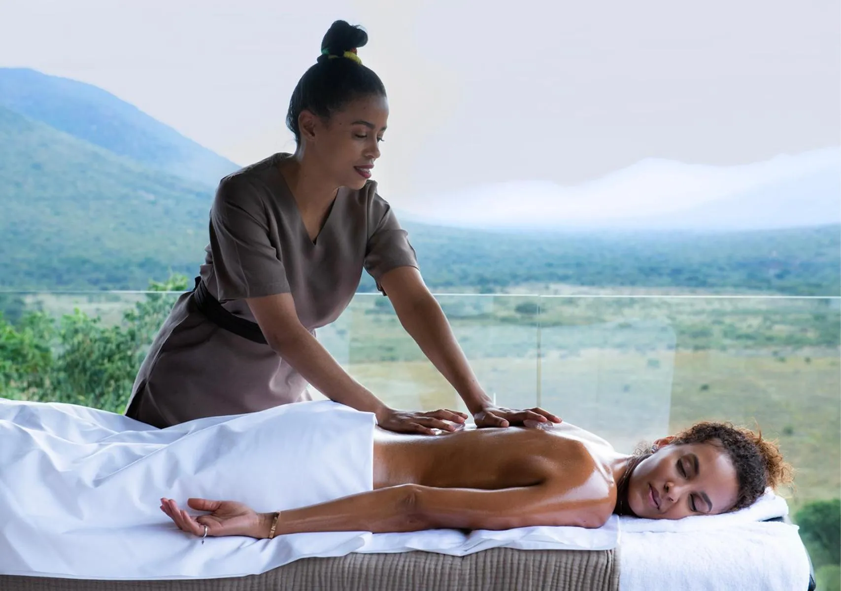 Spa and wellness centre/facilities in Babohi at Qwabi Private Game Reserve by NEWMARK