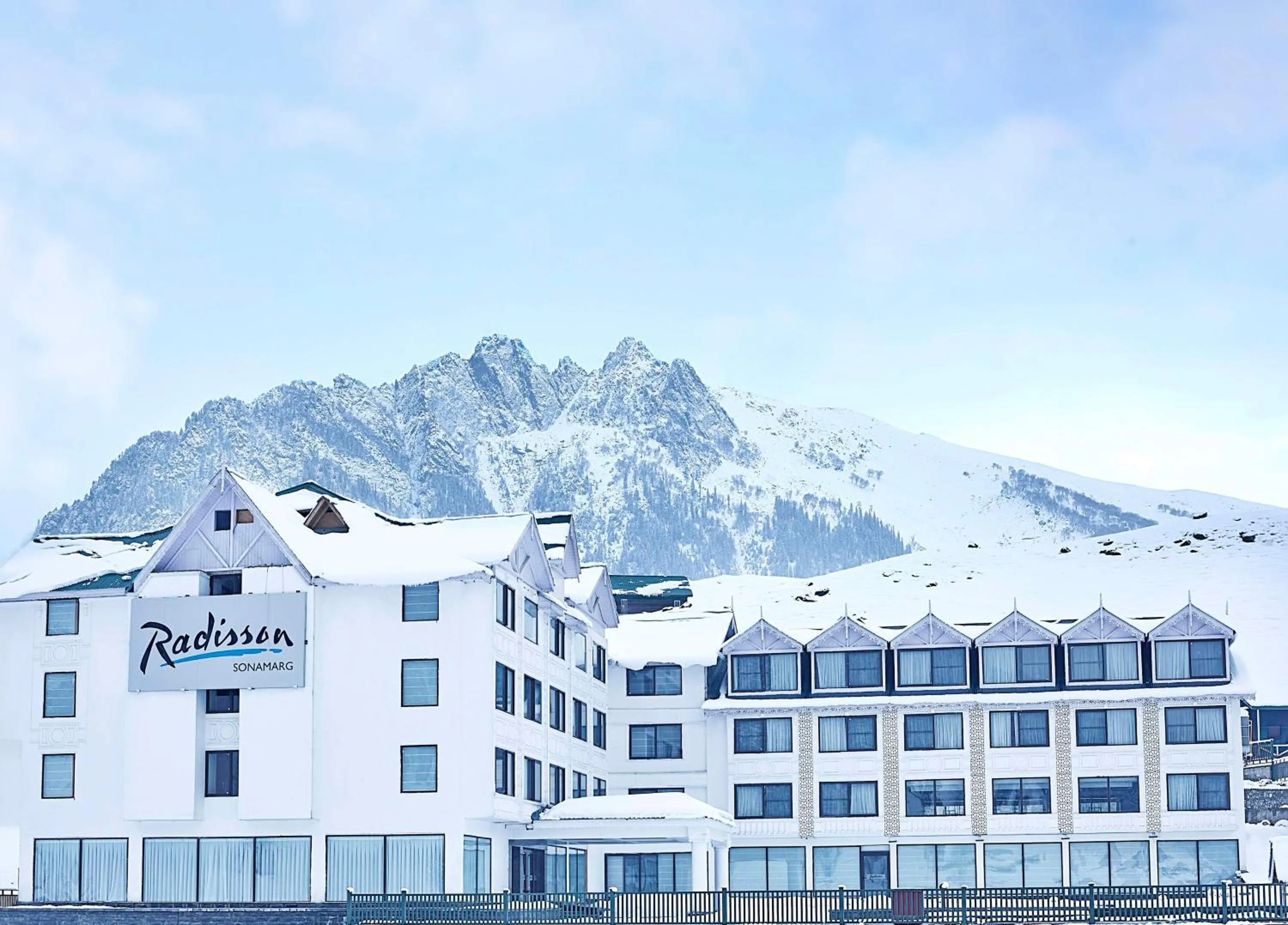 Property building in Radisson Hotel Sonamarg
