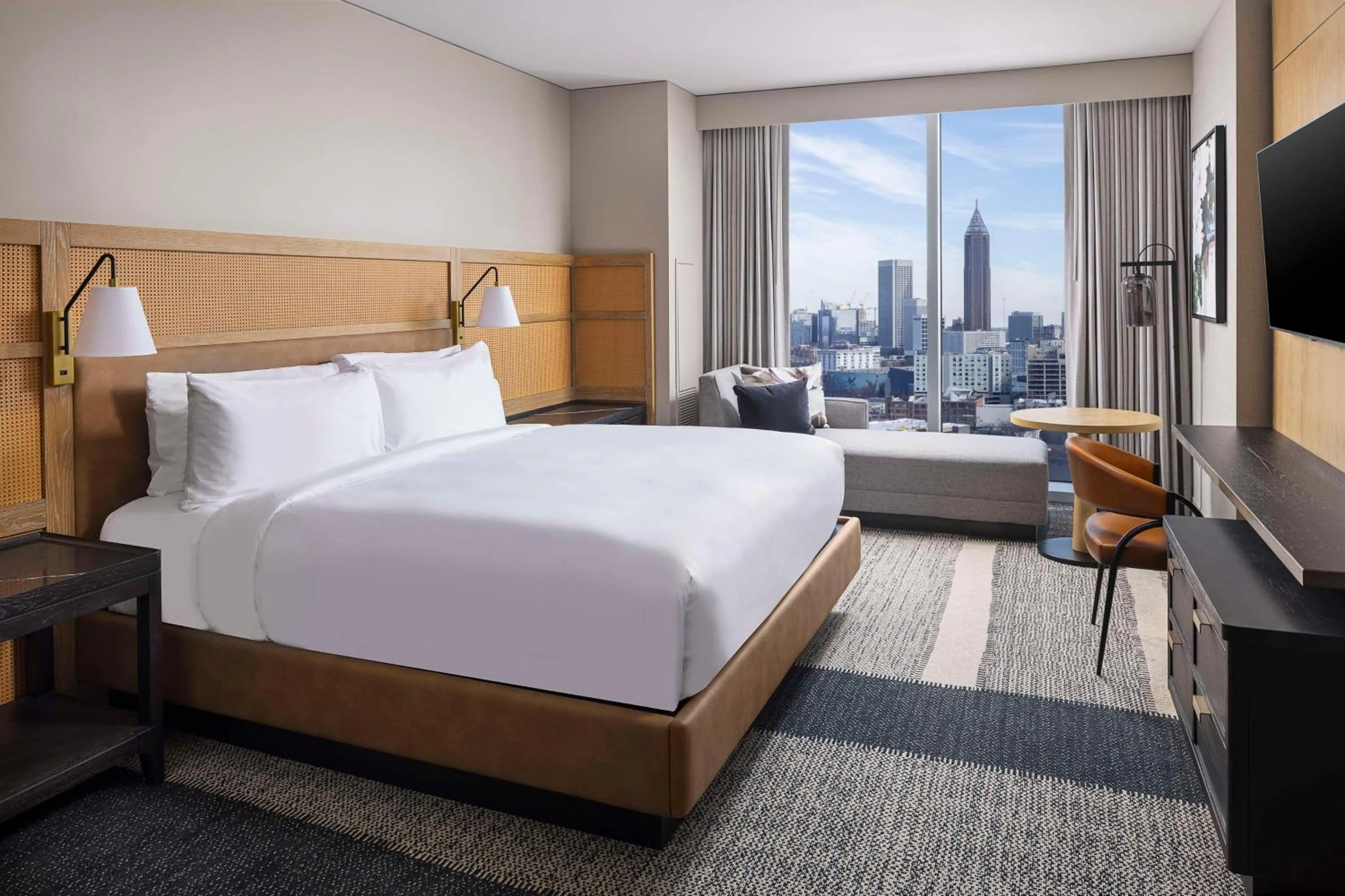 Bedroom, Bed in Signia By Hilton Atlanta Georgia World Congress Center