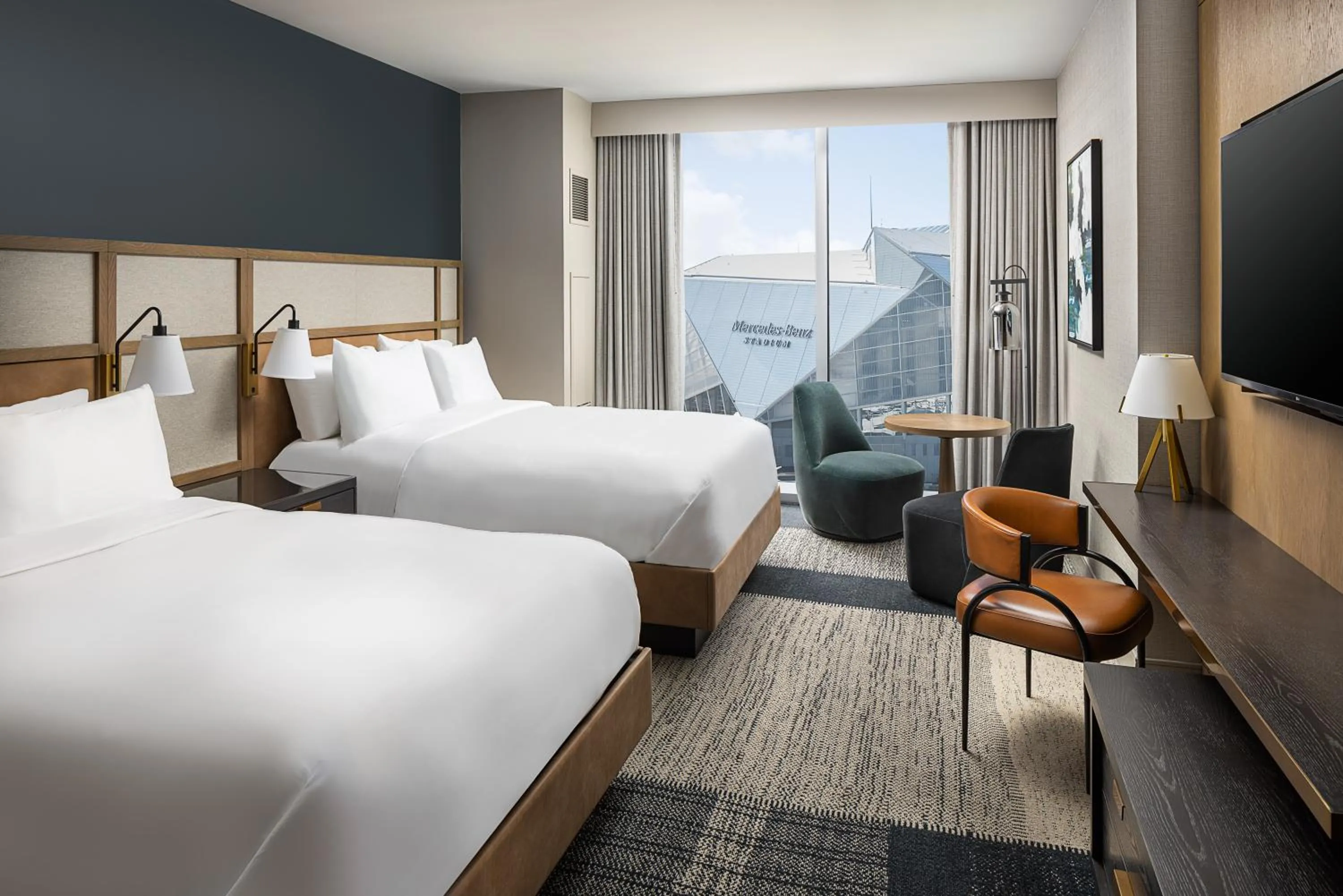 TV and multimedia, Bed in Signia By Hilton Atlanta Georgia World Congress Center