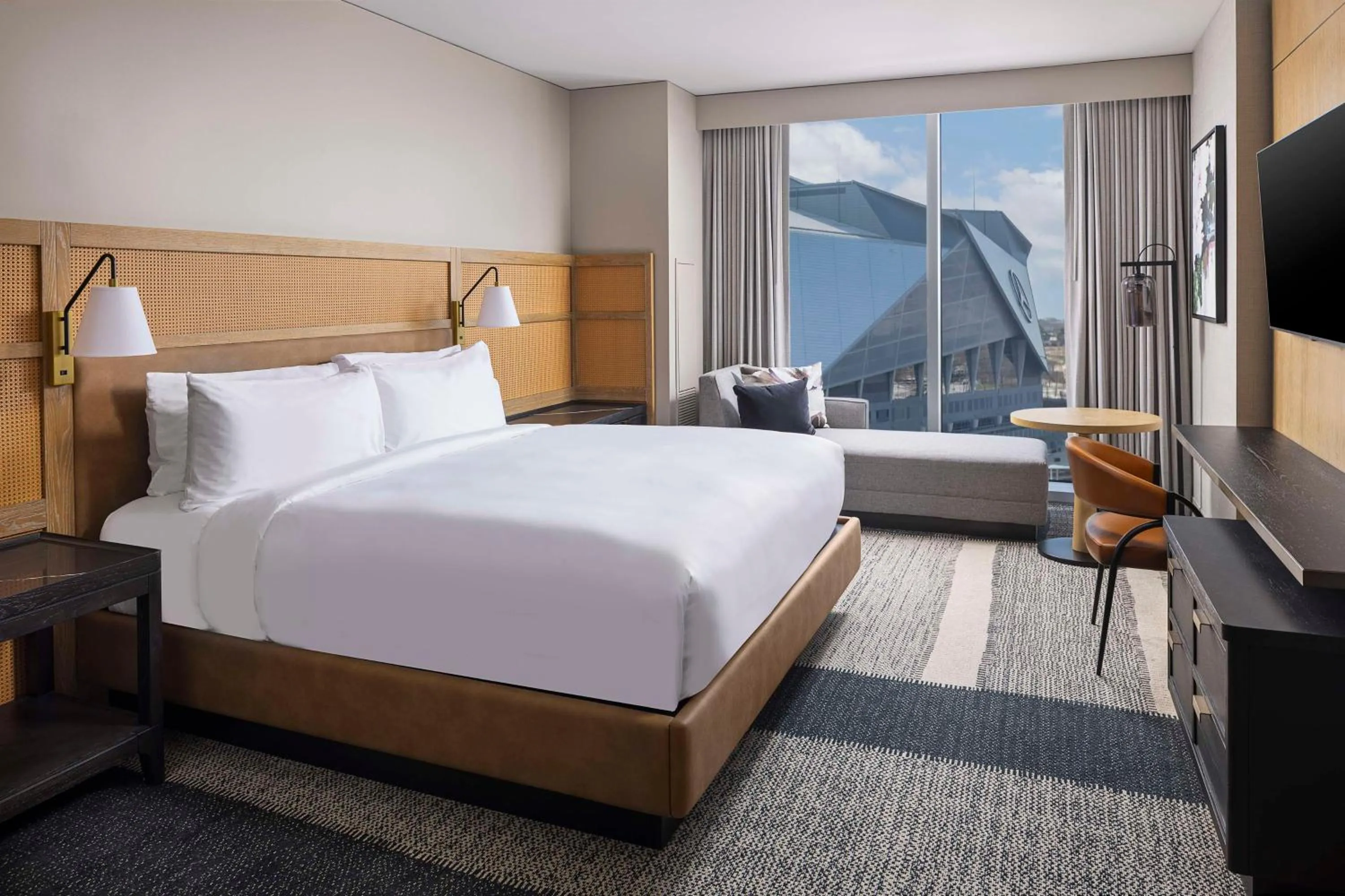 Bedroom, Bed in Signia By Hilton Atlanta Georgia World Congress Center