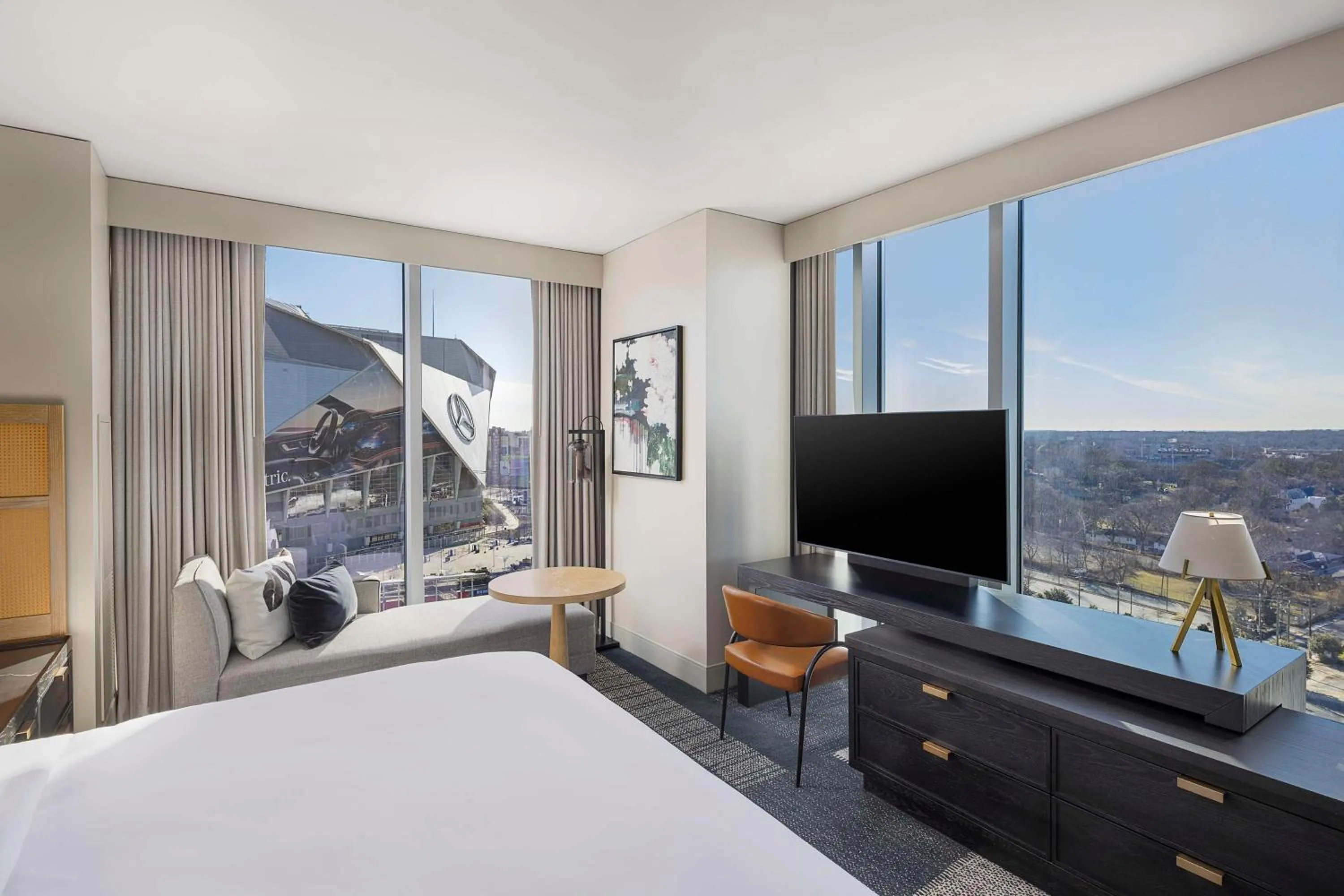 TV and multimedia, Bed in Signia By Hilton Atlanta Georgia World Congress Center