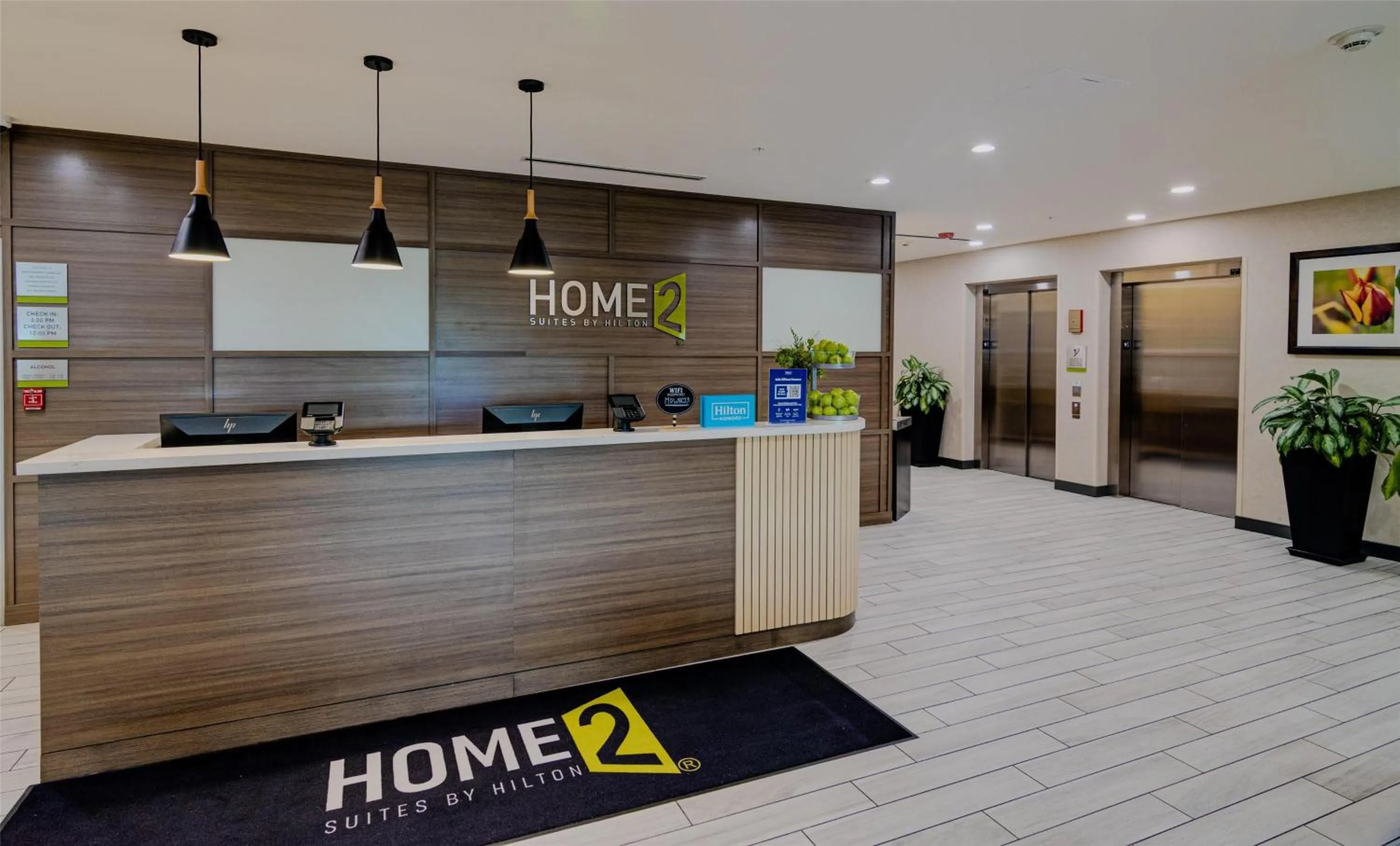Lobby or reception in Home2 Suites By Hilton Bolingbrook Chicago