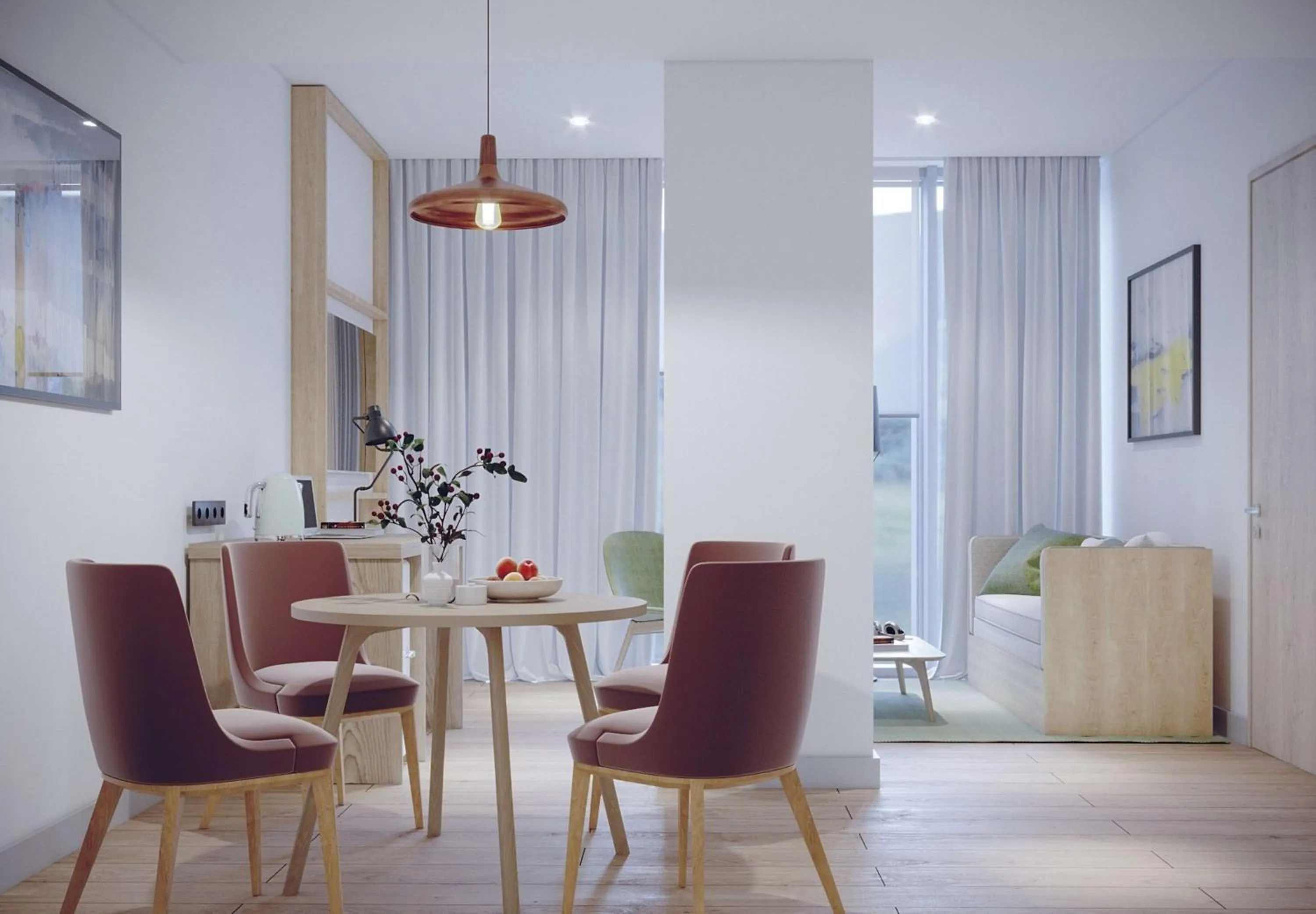 Living room in Hilton Garden Inn Tbilisi Riverview