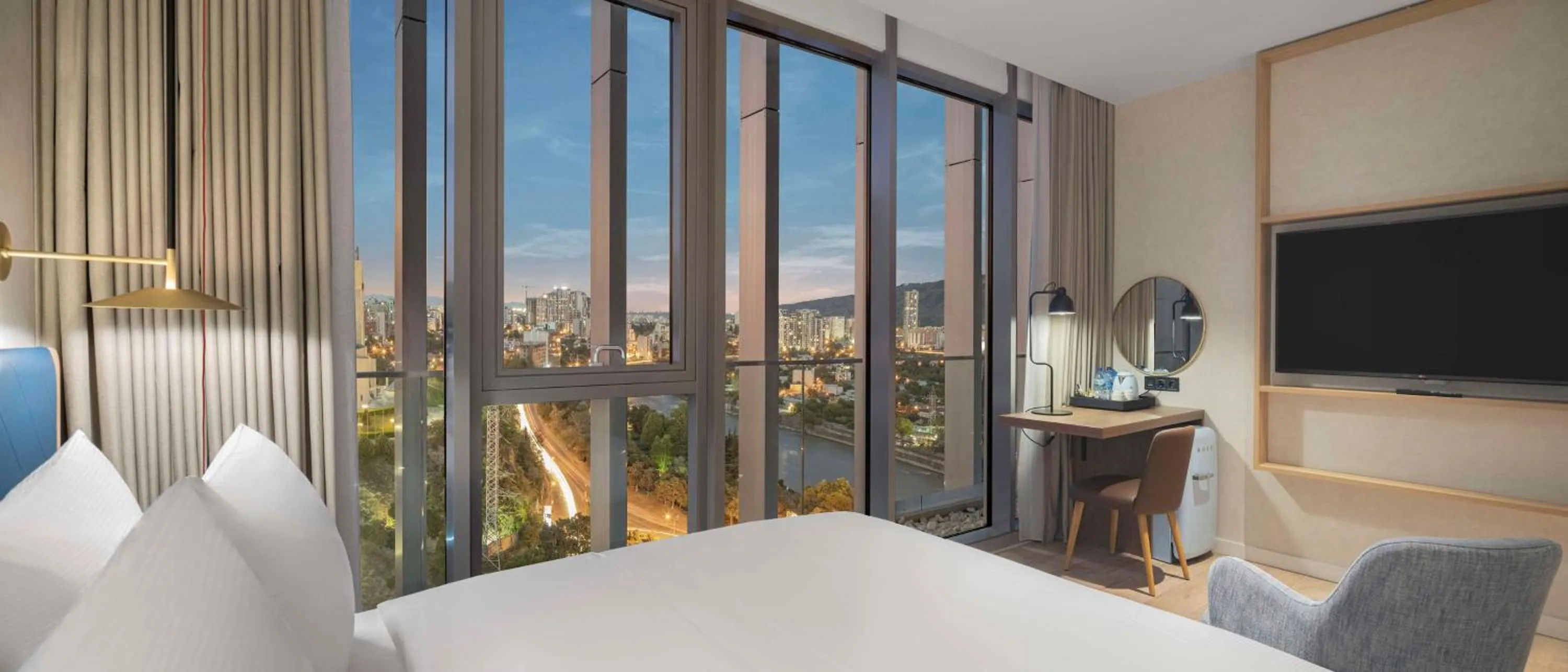 Bed in Hilton Garden Inn Tbilisi Riverview