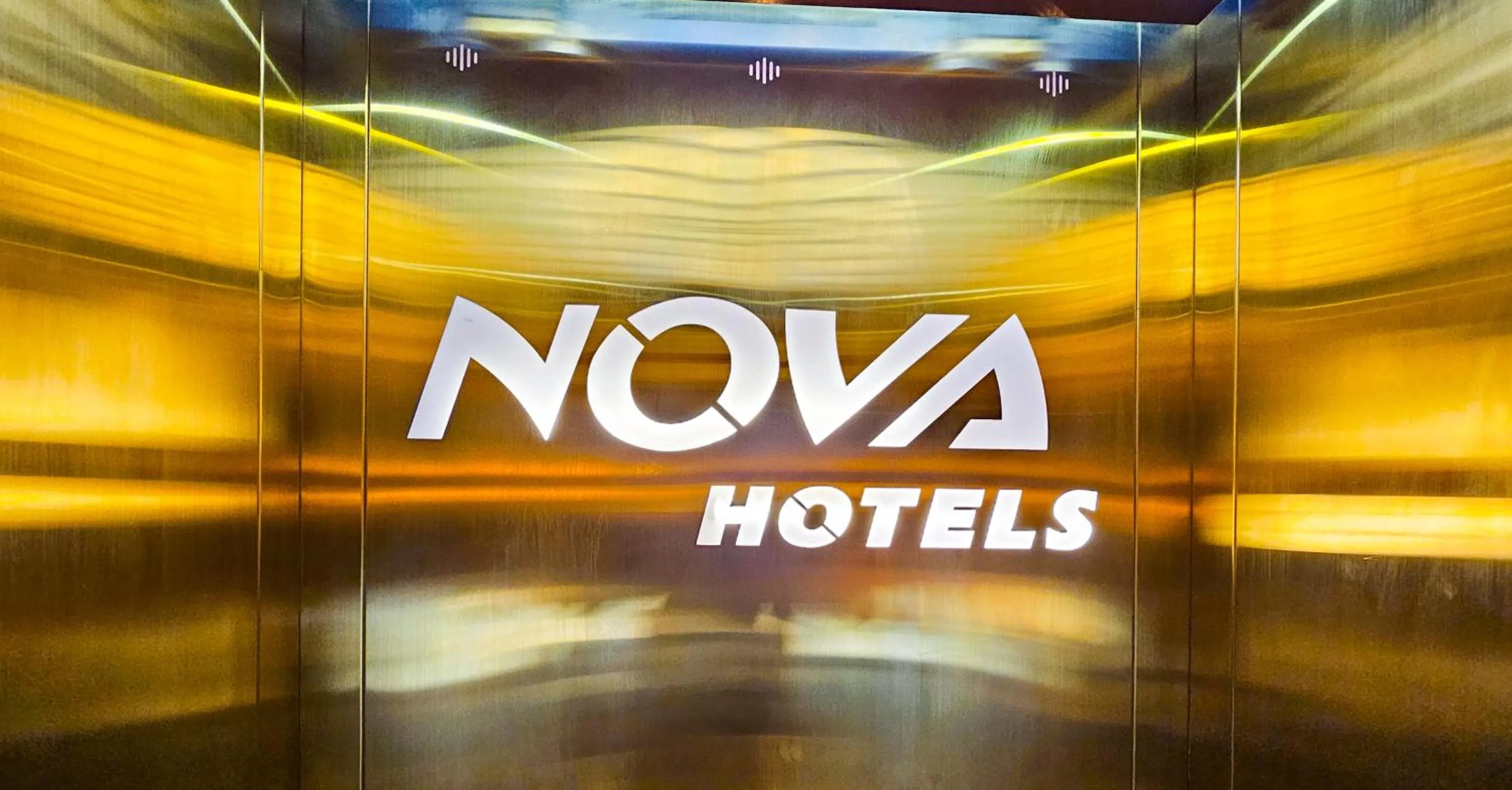 elevator in Hotel Nova Bliss