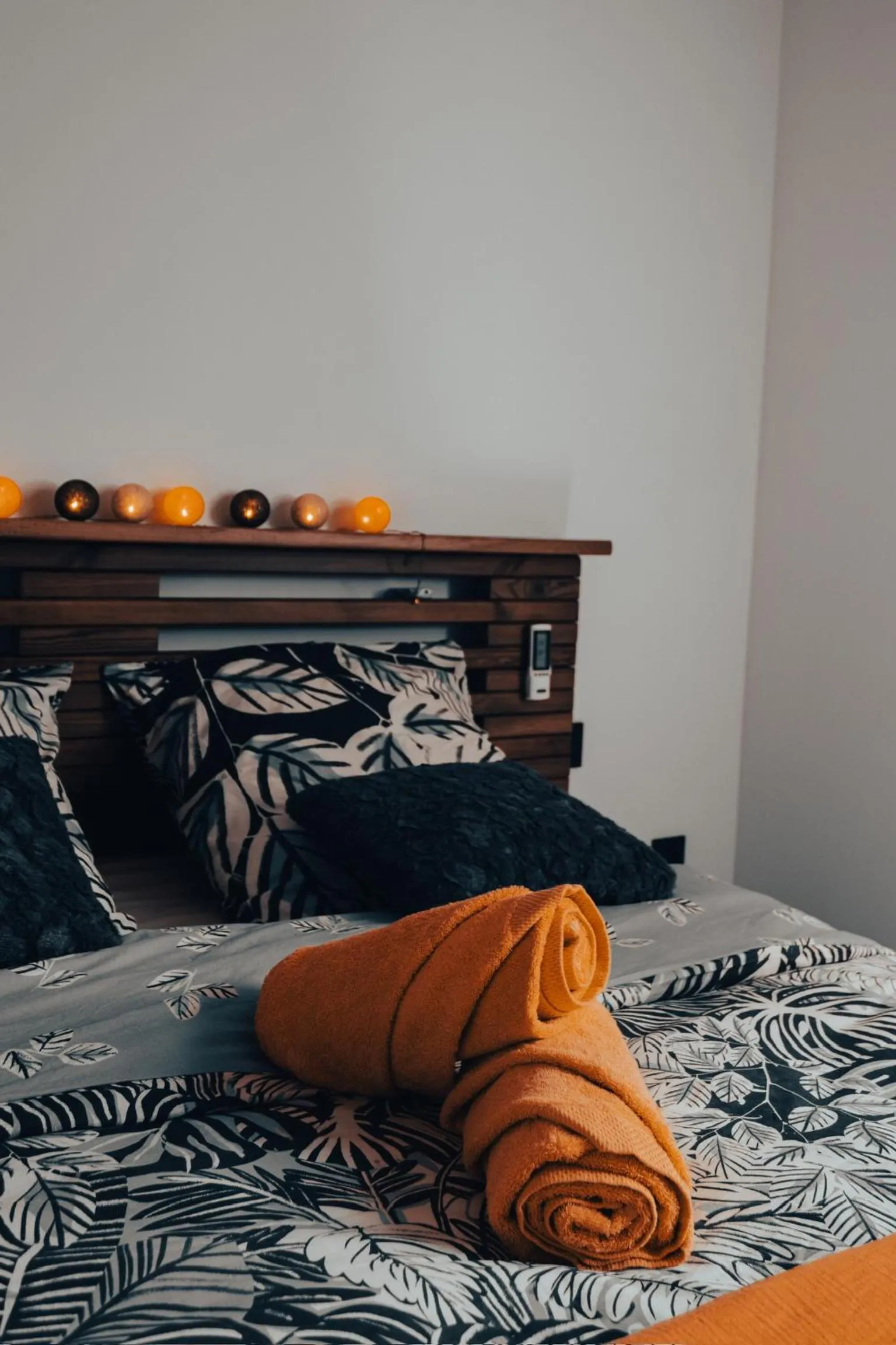 Bed in Villa Loïsao