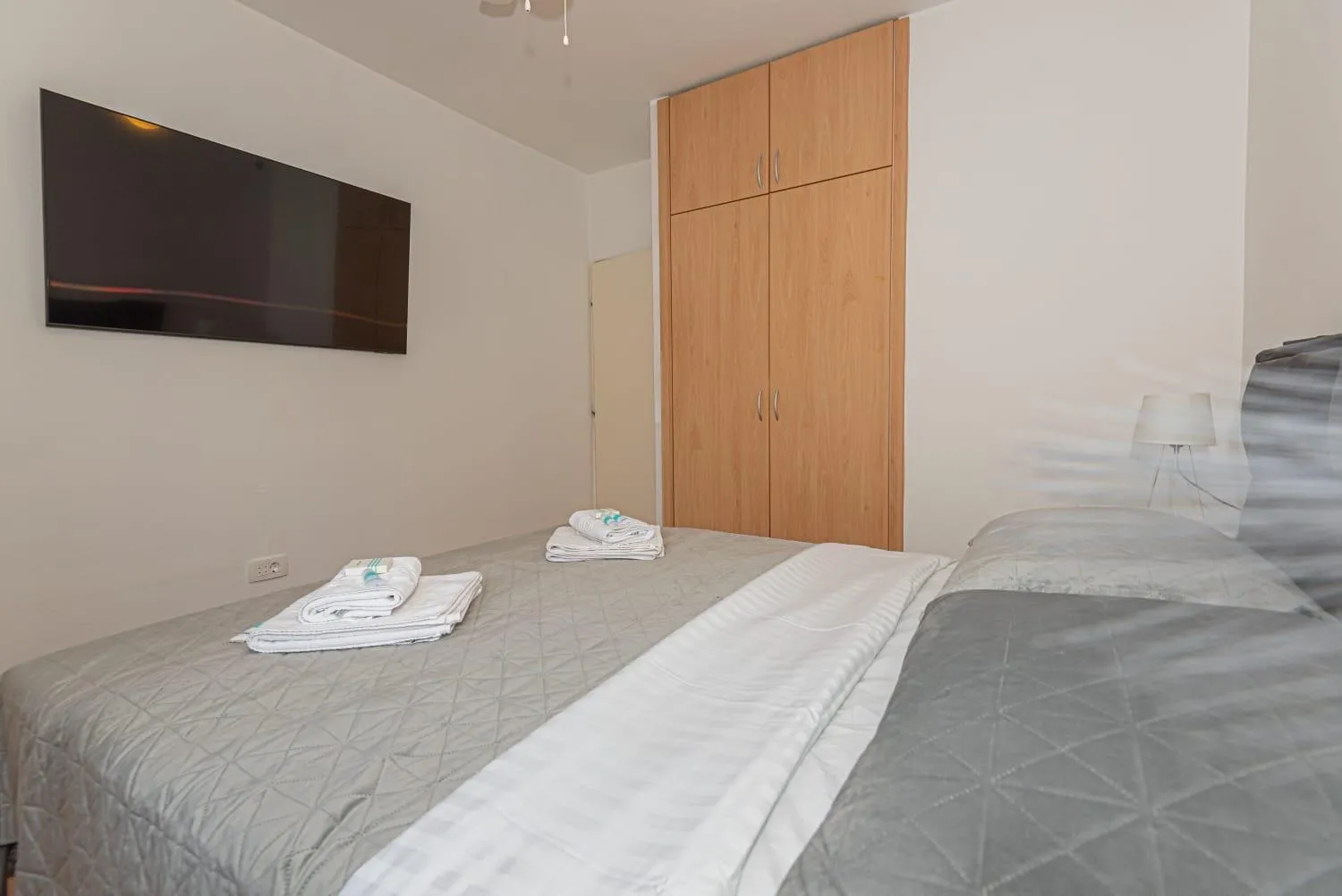 Bed in Apartment Mozart