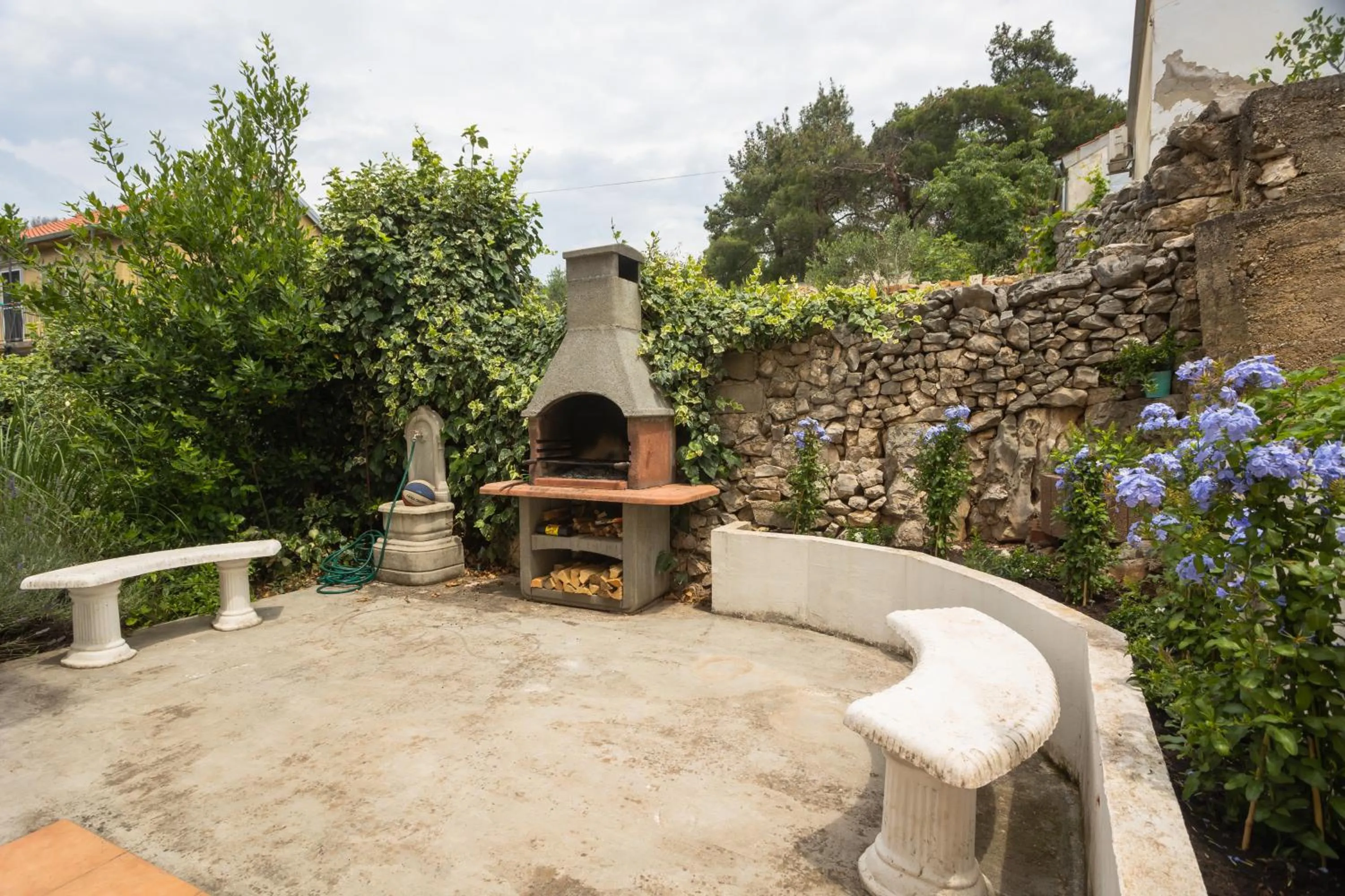 Garden view in Apartment Mozart