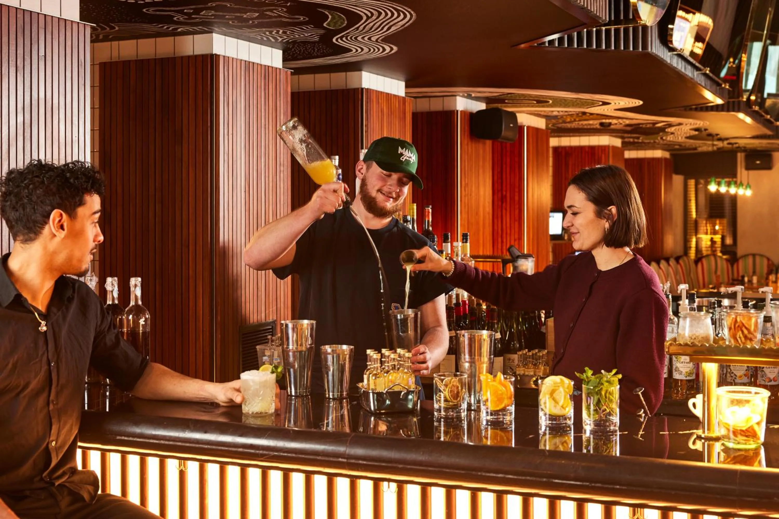 Lounge or bar in Mama Shelter Dijon