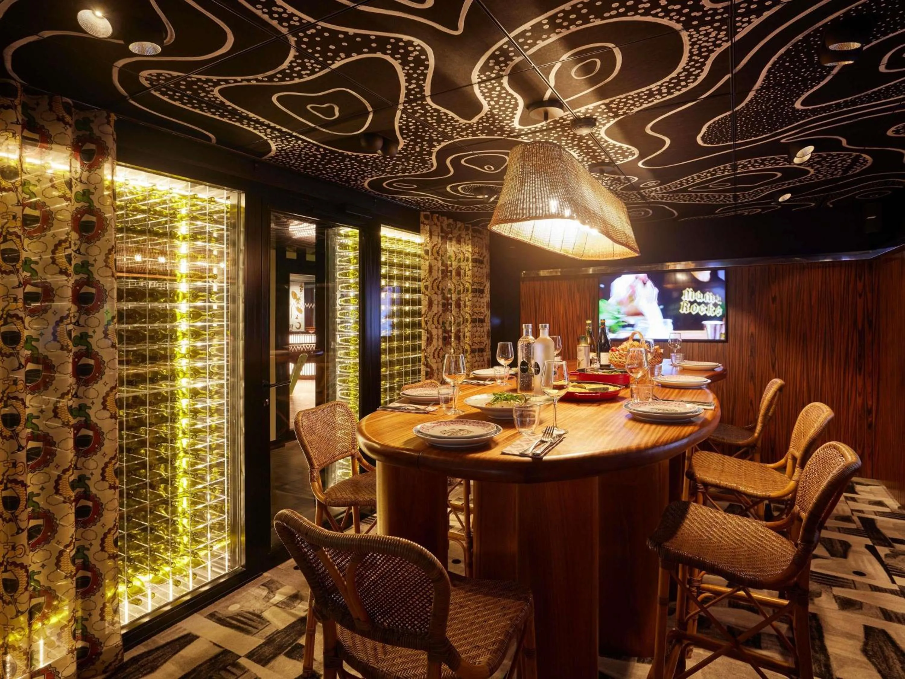 Meeting/conference room in Mama Shelter Dijon