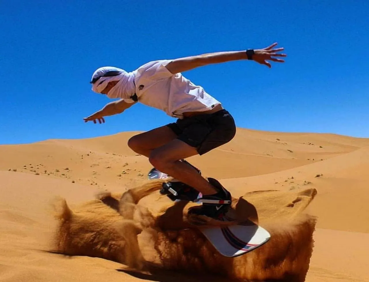 Day in Horaz desert Camp