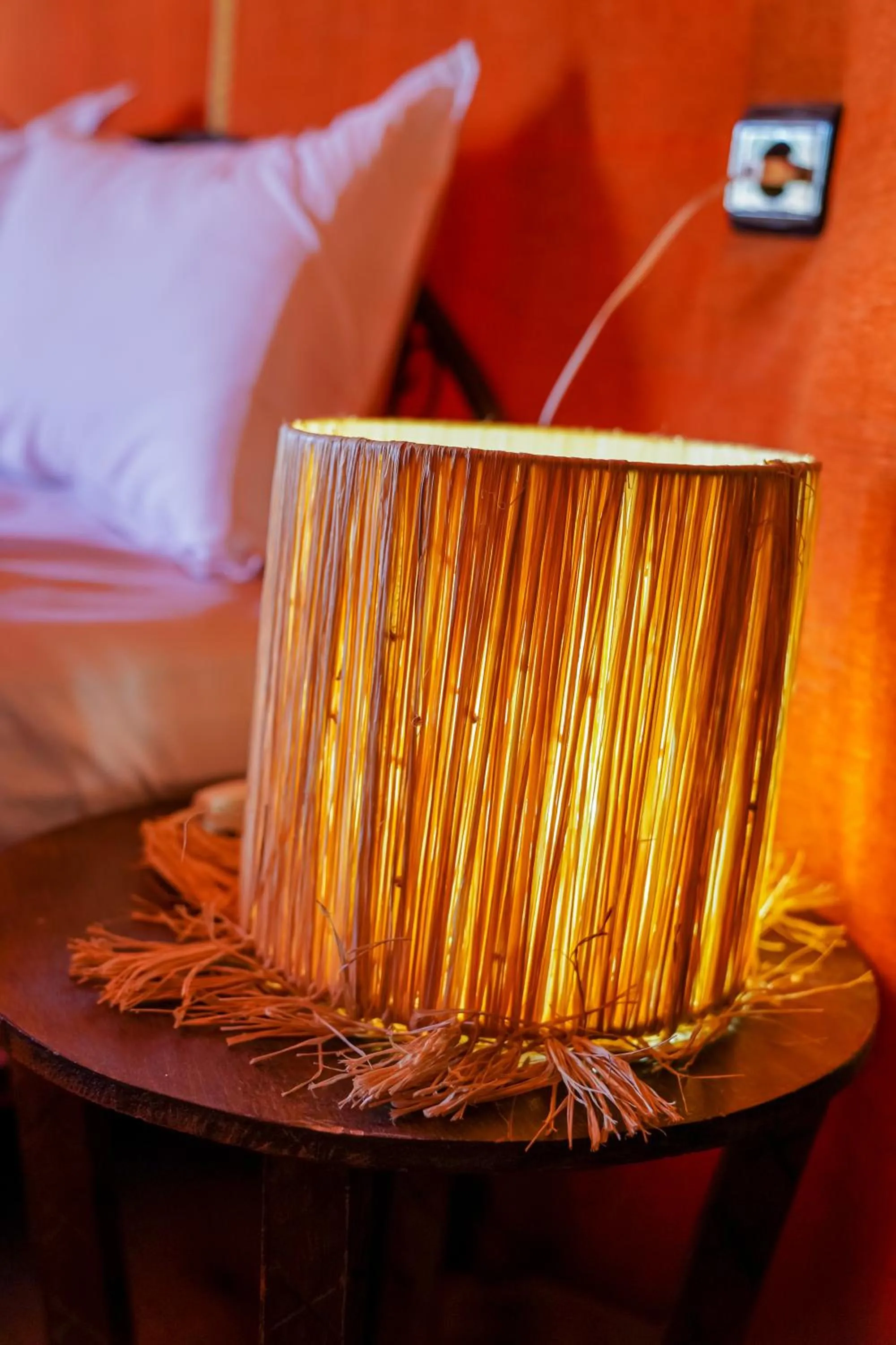 Bed in Horaz desert Camp