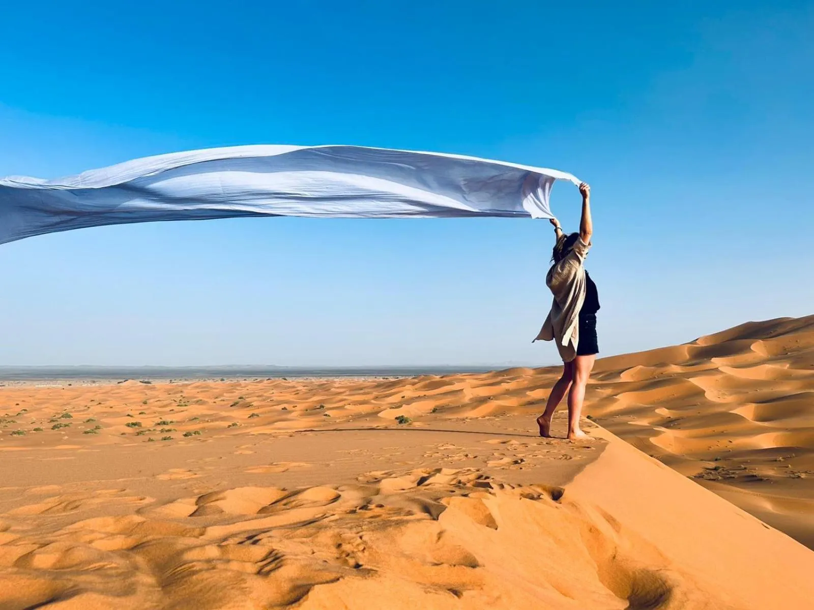 Day in Horaz desert Camp