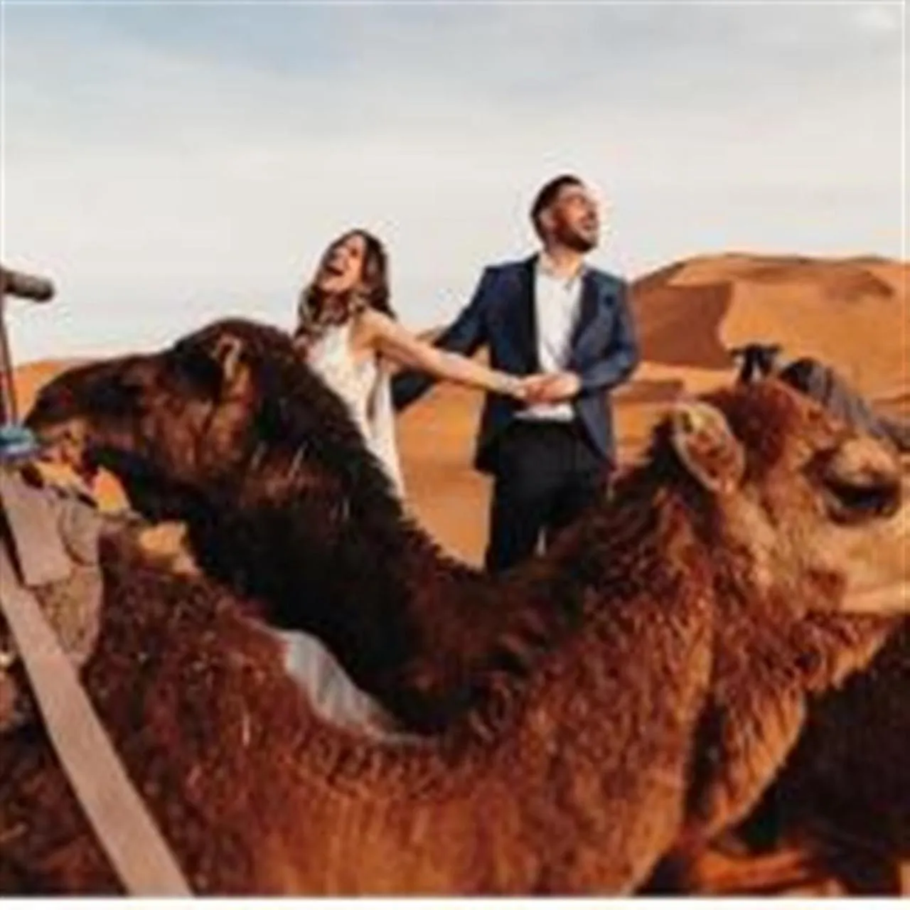 People in Horaz desert Camp