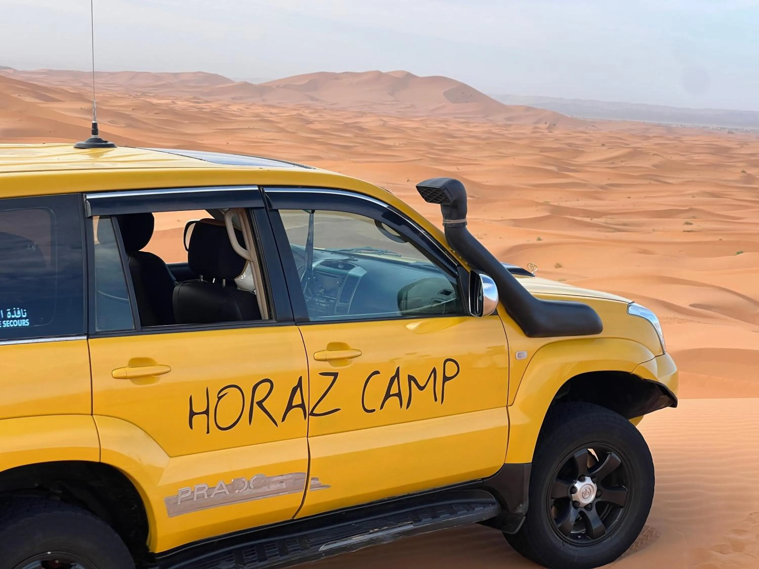 Day in Horaz desert Camp