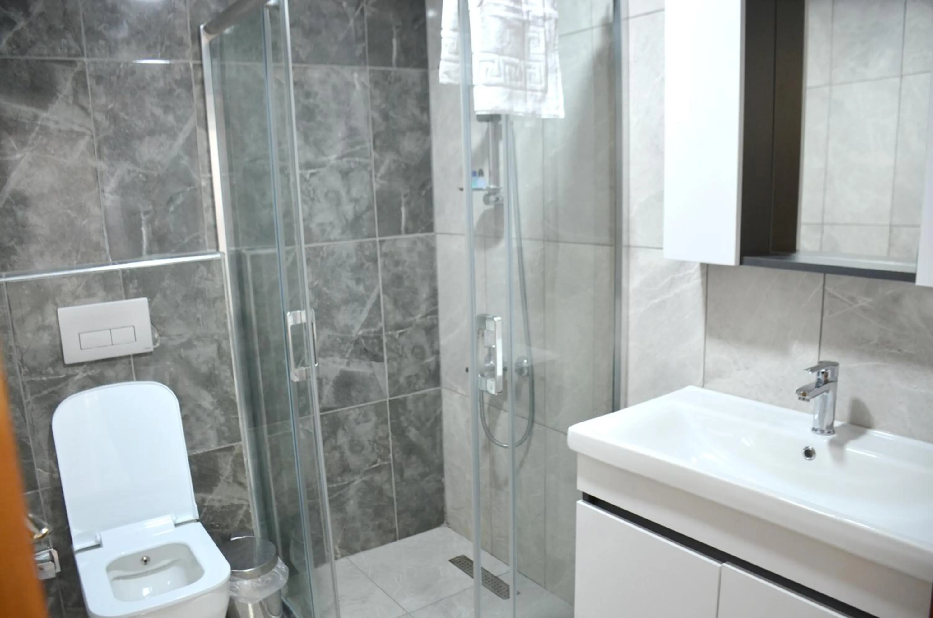 Shower in Waves hotel