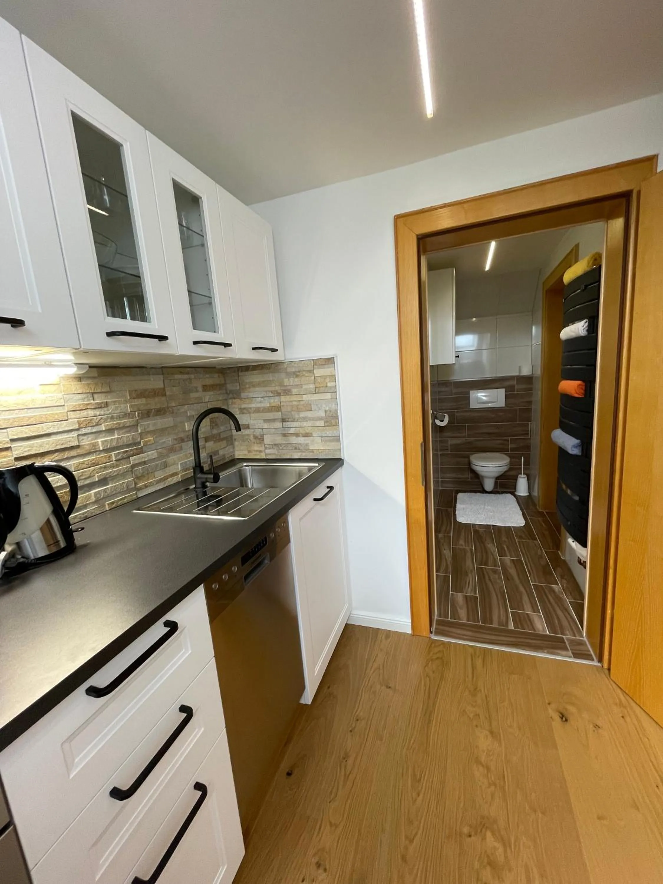 Kitchen or kitchenette in Burglehnerhof