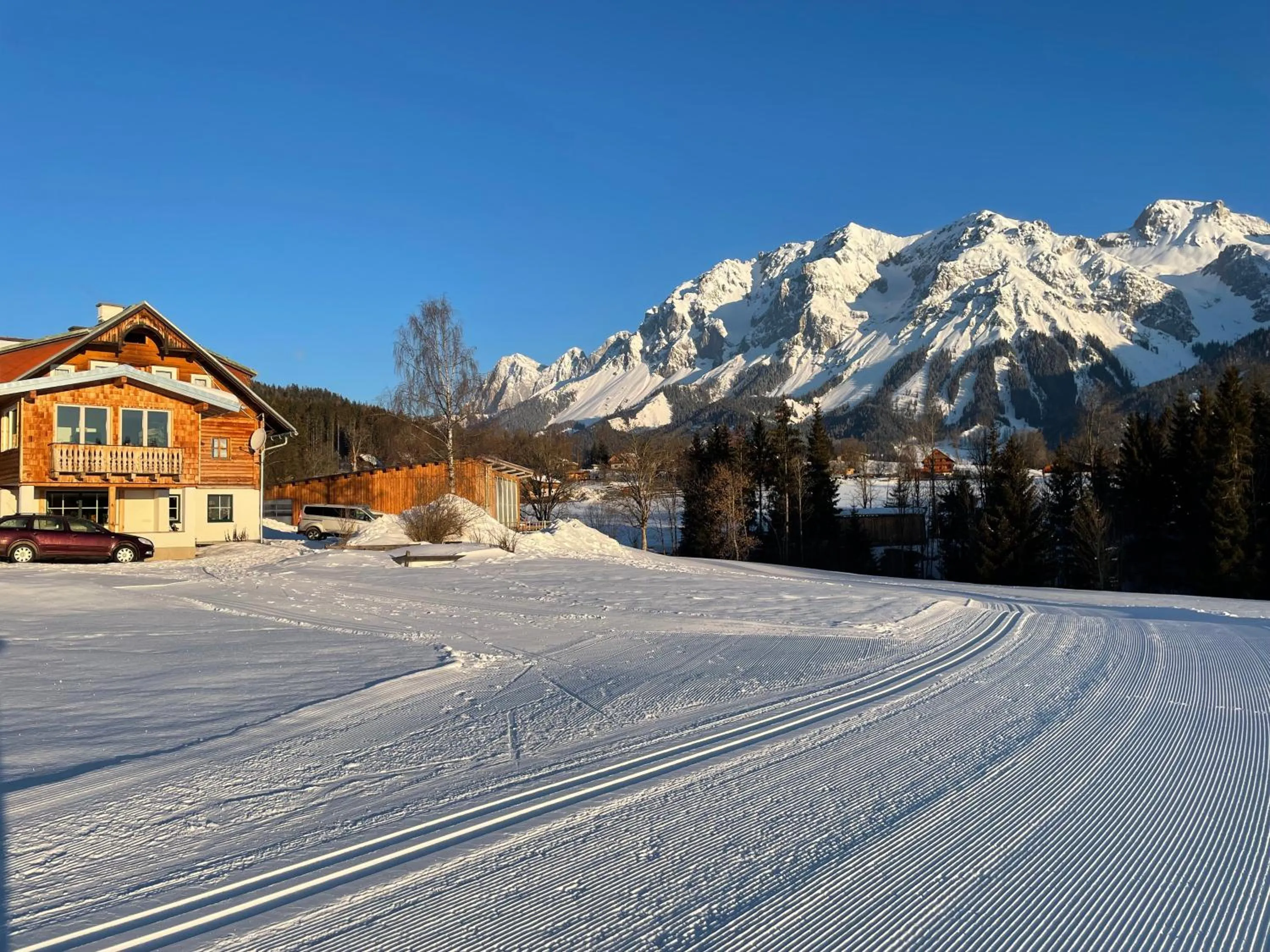 Natural landscape in Burglehnerhof