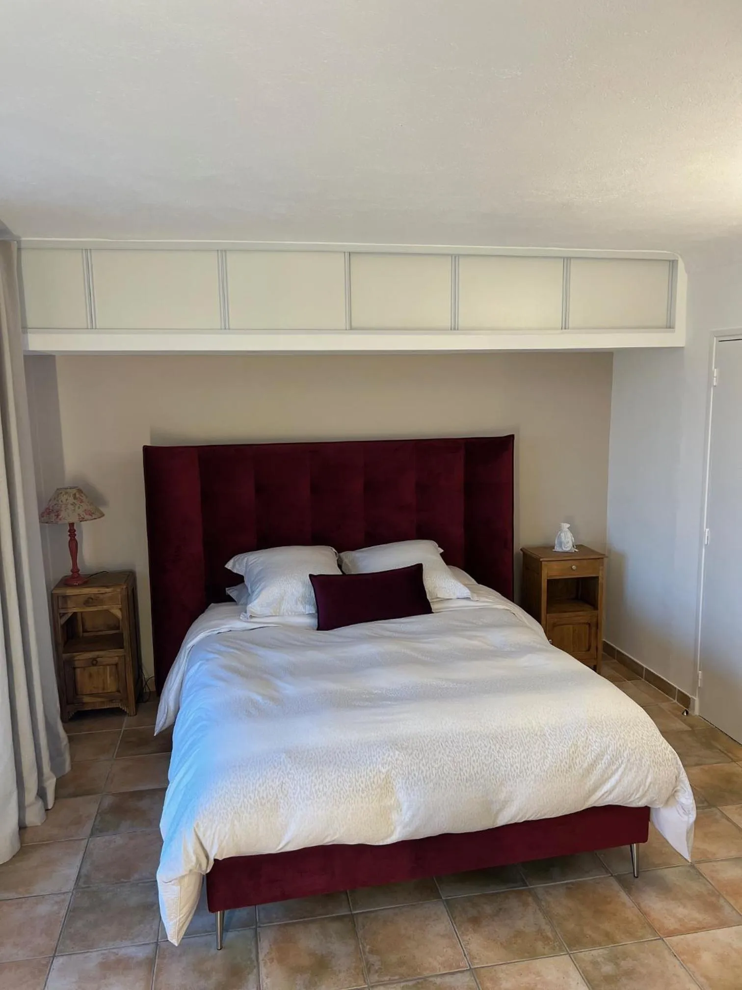 Bedroom, Bed in les petites terrasses