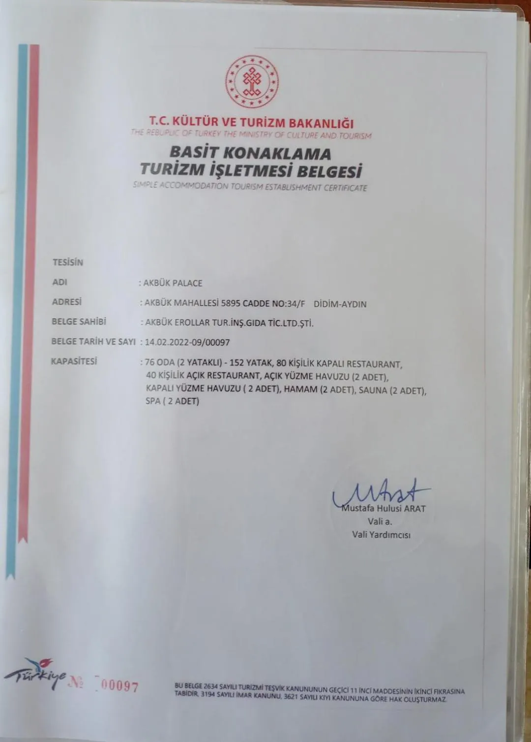 Property building in AKBÜK Palace Resıdence