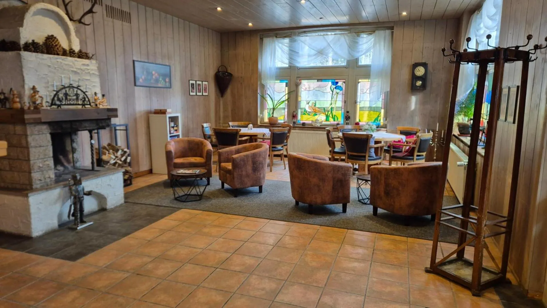 Lounge or bar in Naturhotel Forsthaus