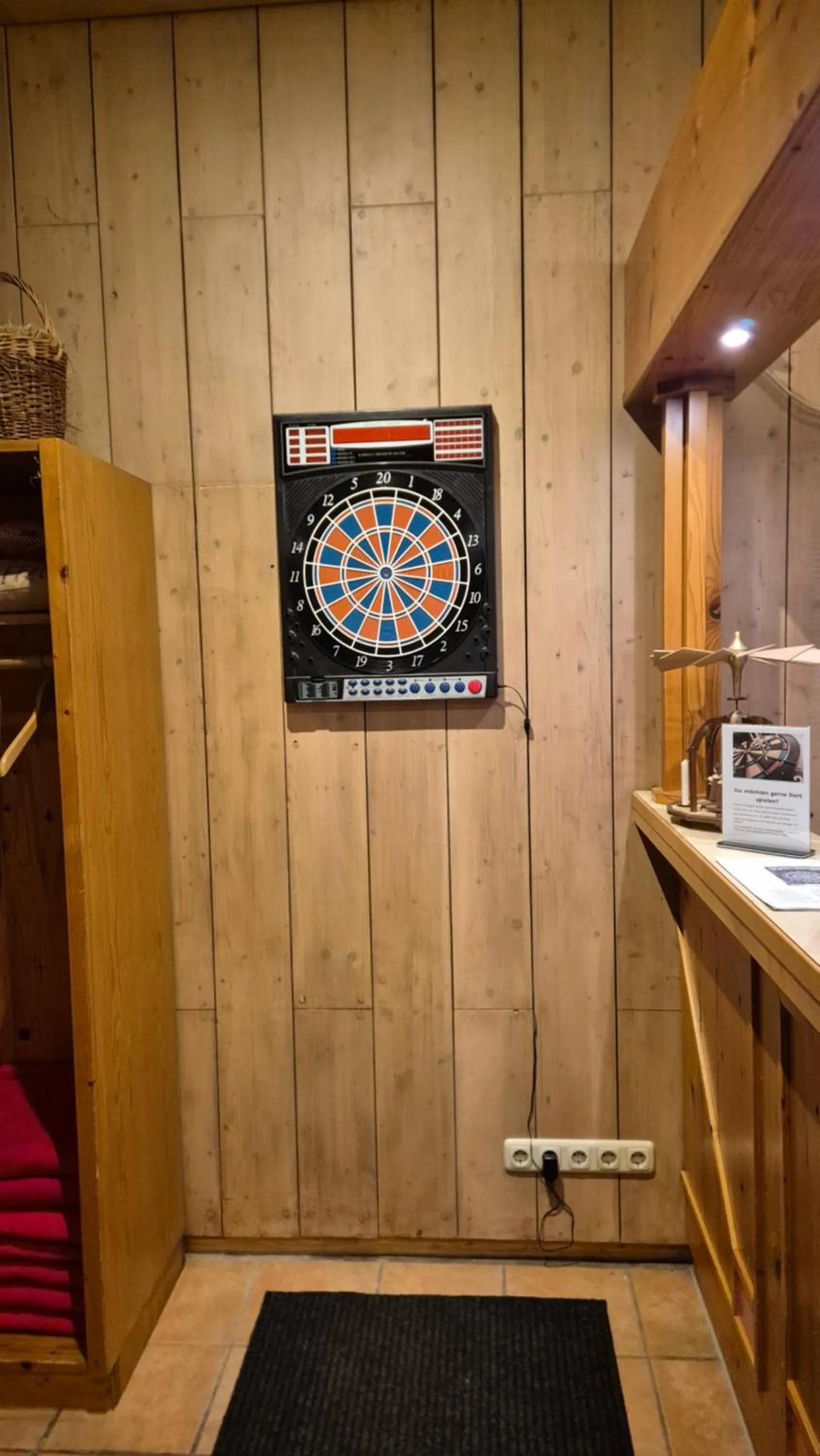 Darts in Naturhotel Forsthaus