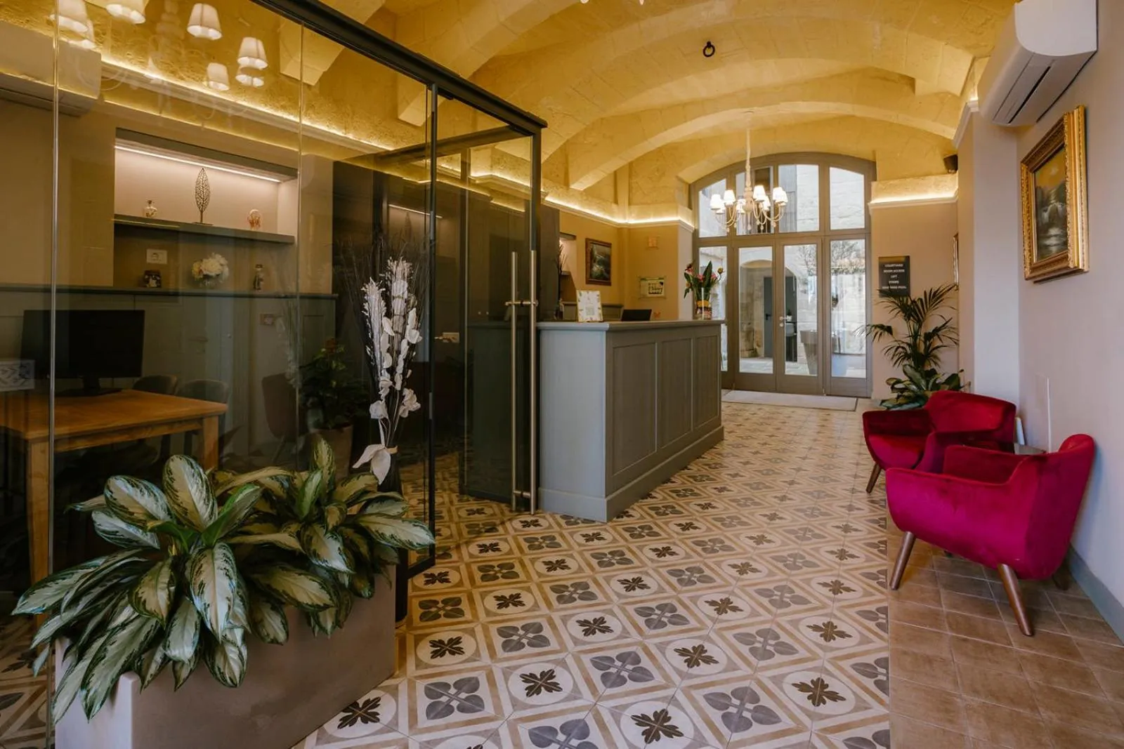 Lobby or reception in IBB Hotel Palazzo Bettina Malta