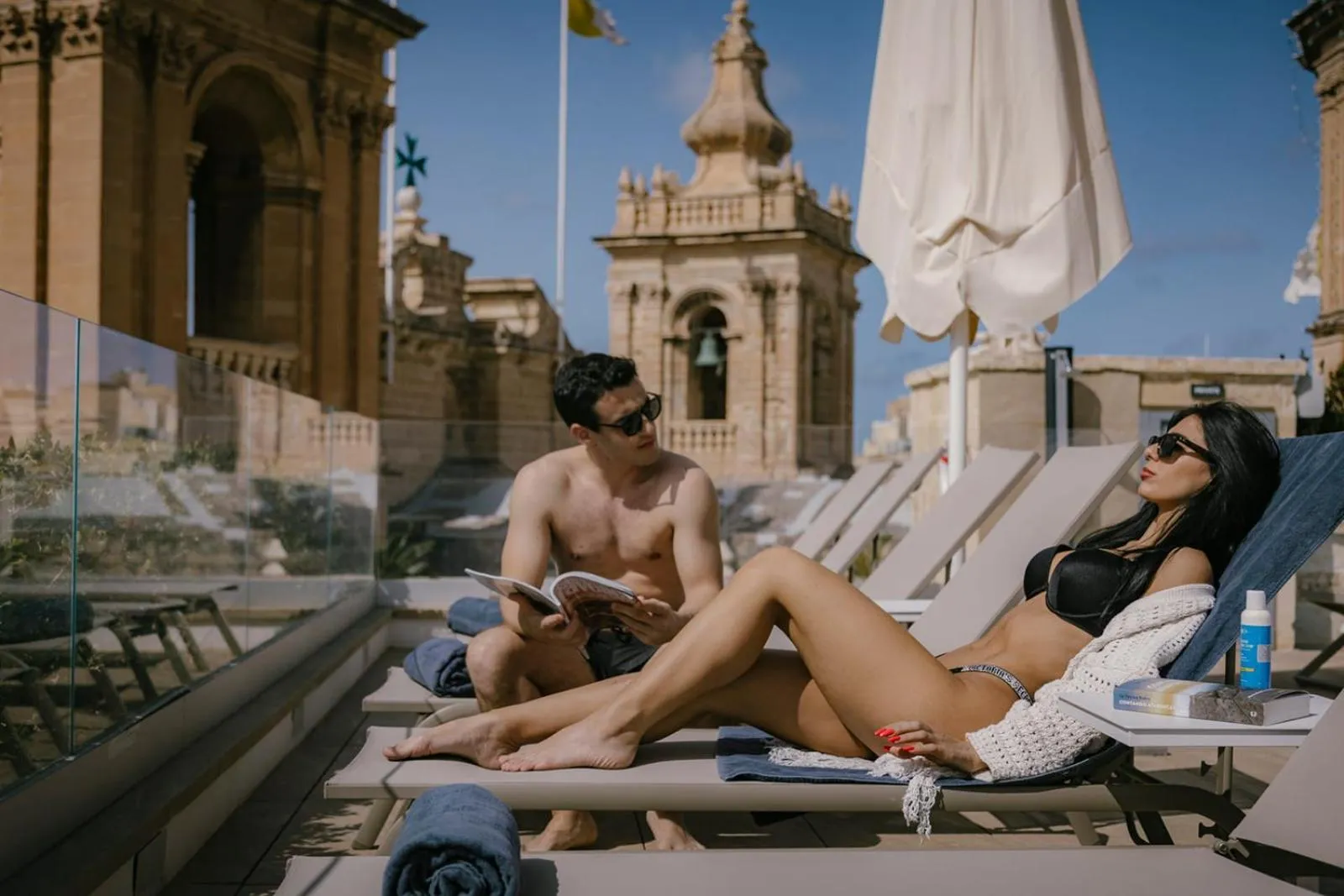 Swimming pool in IBB Hotel Palazzo Bettina Malta