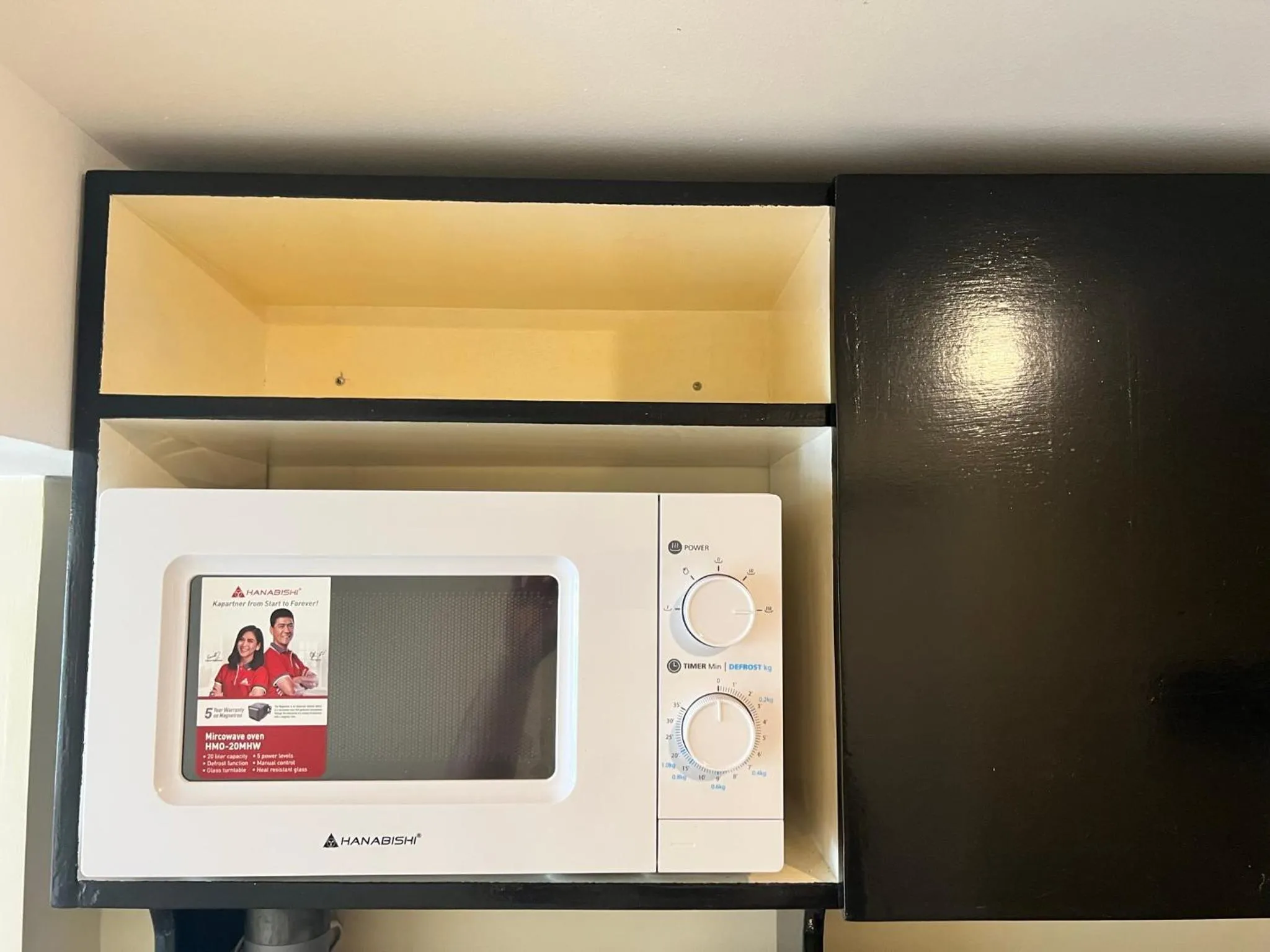 Kitchen or kitchenette in Staycation Condotel Room To Stay