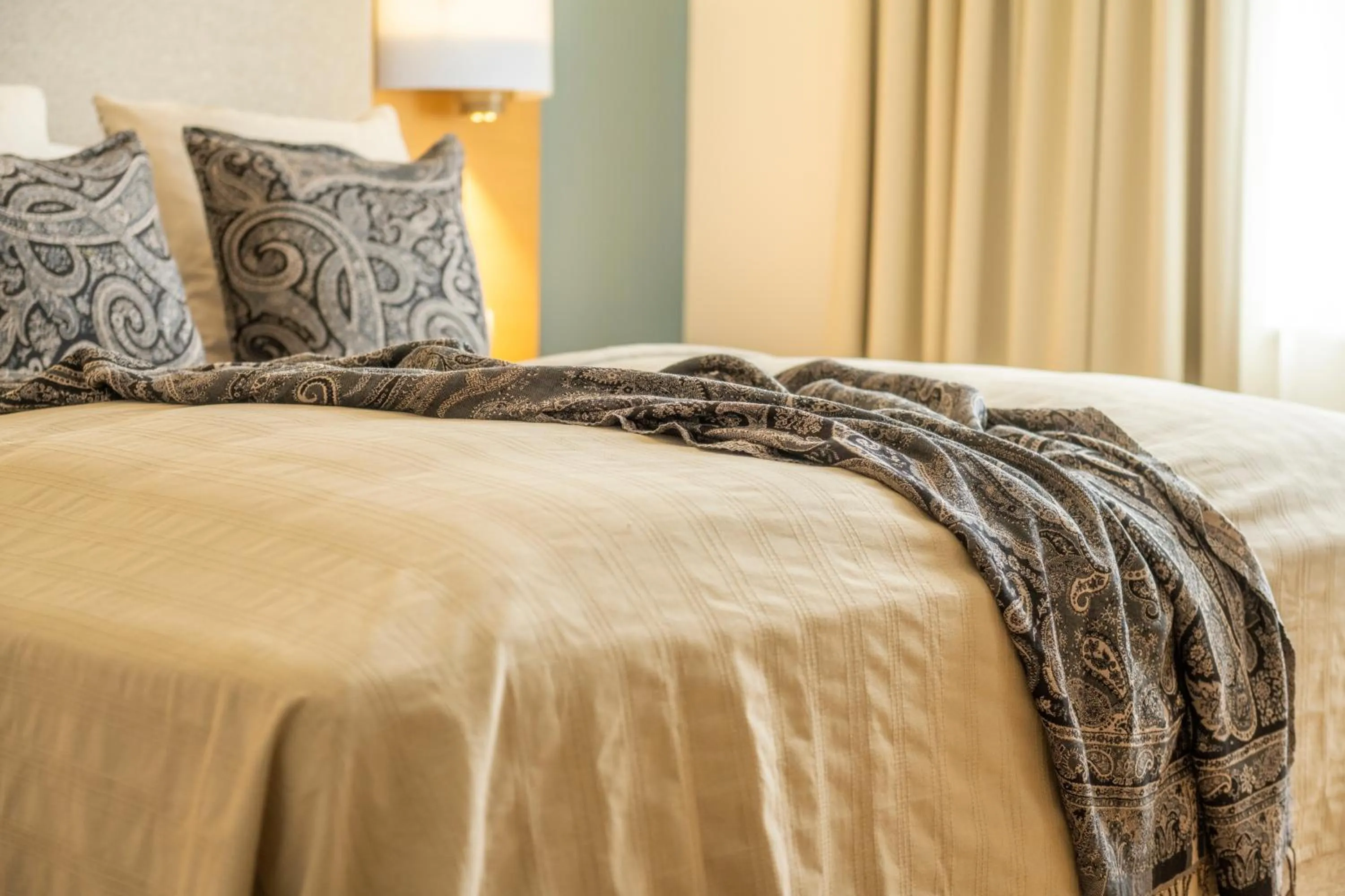 Bed in Seehotel am Kaiserstrand