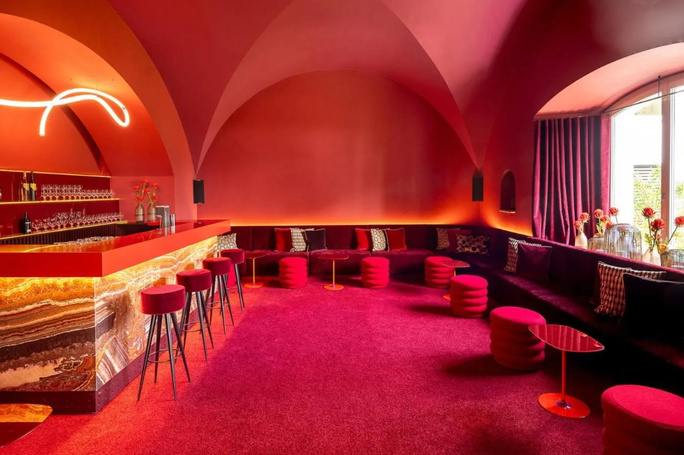 Lounge or bar in Seehotel am Kaiserstrand