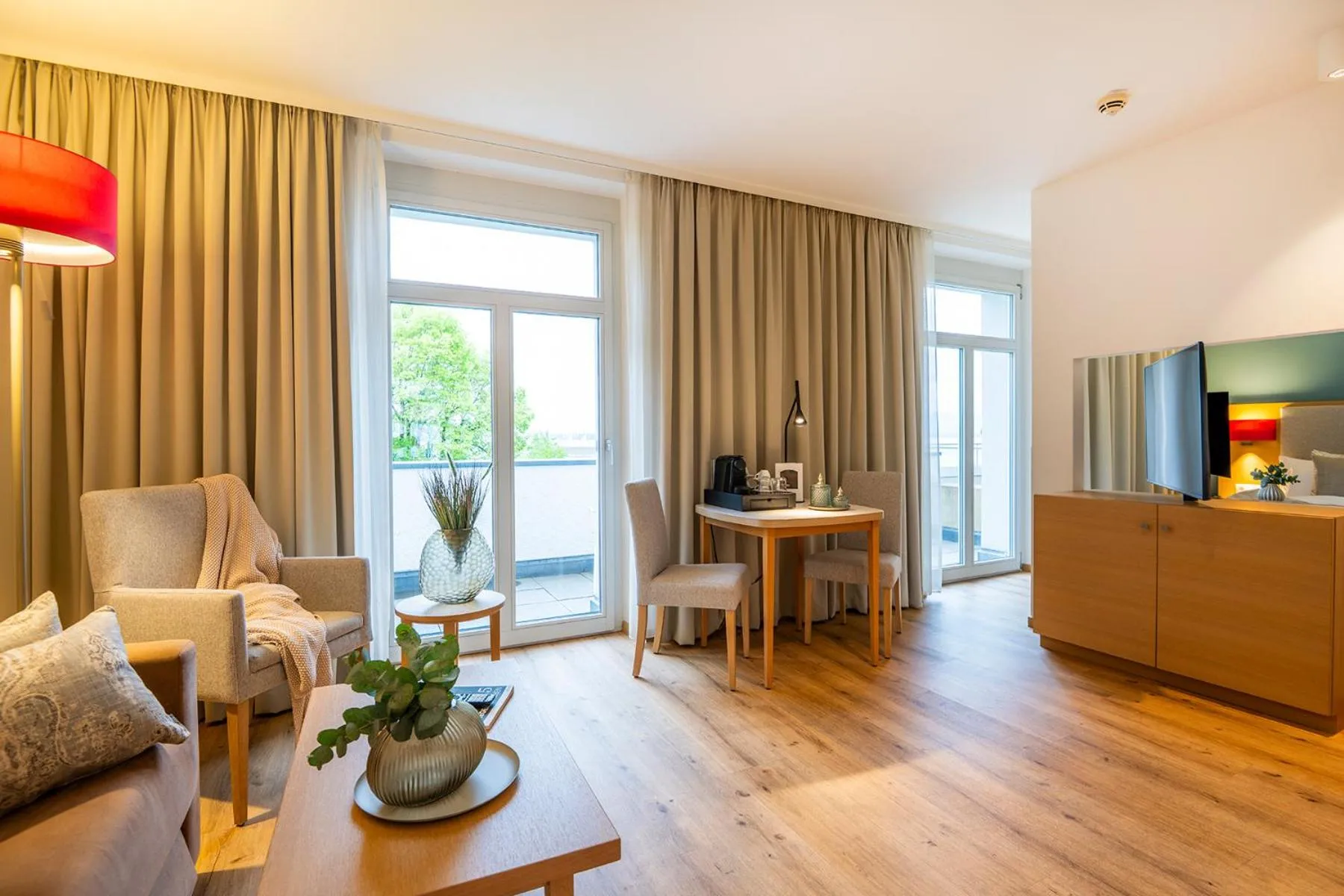 Living room in Seehotel am Kaiserstrand