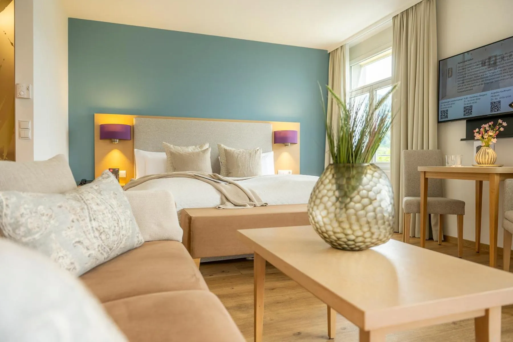 Bed in Seehotel am Kaiserstrand