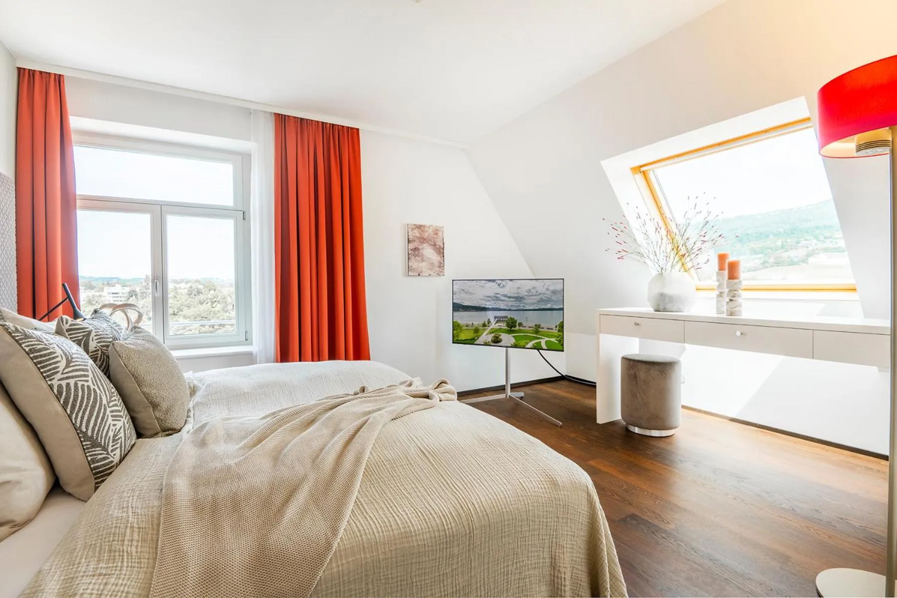 Bed in Seehotel am Kaiserstrand