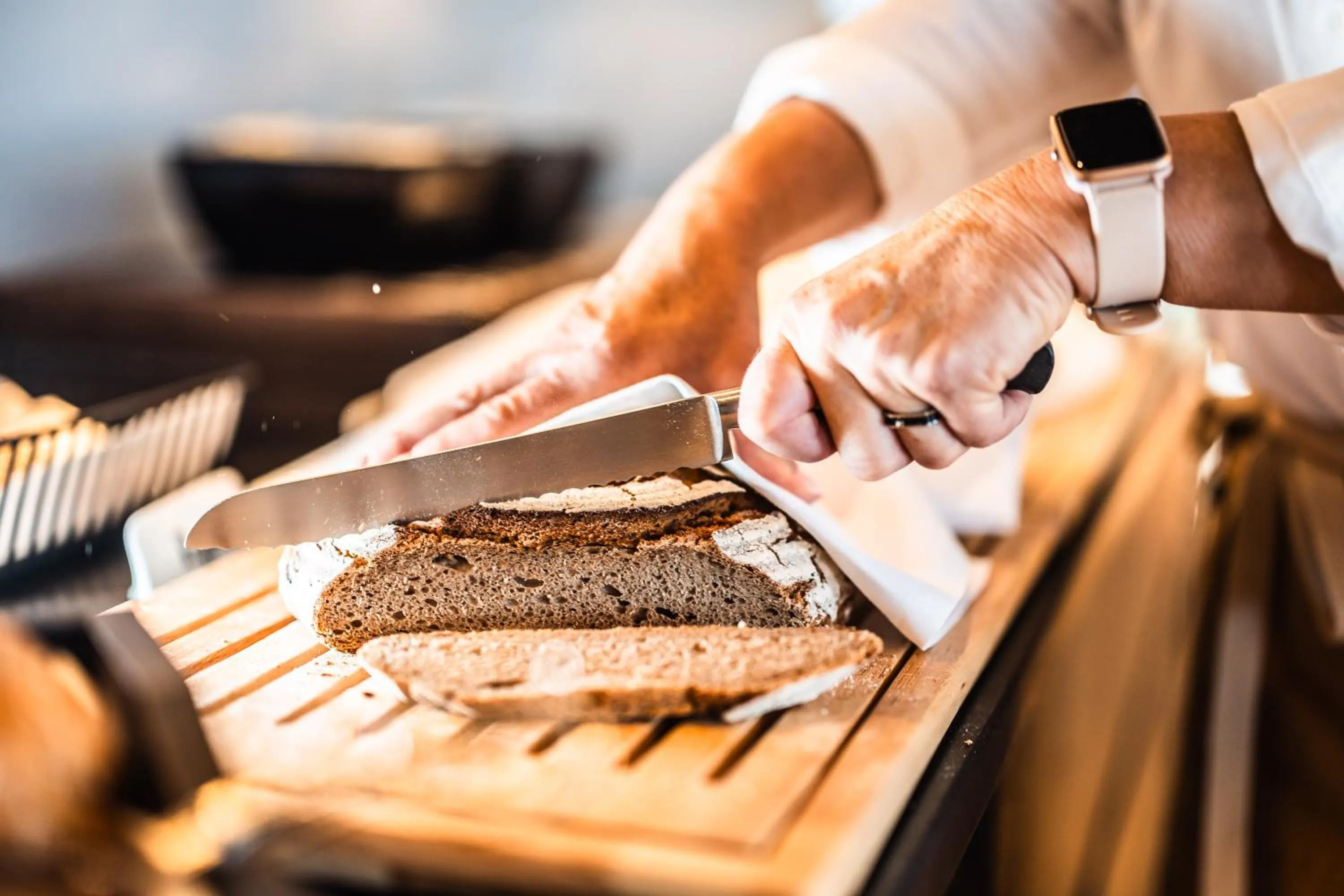 Buffet breakfast in Seehotel am Kaiserstrand