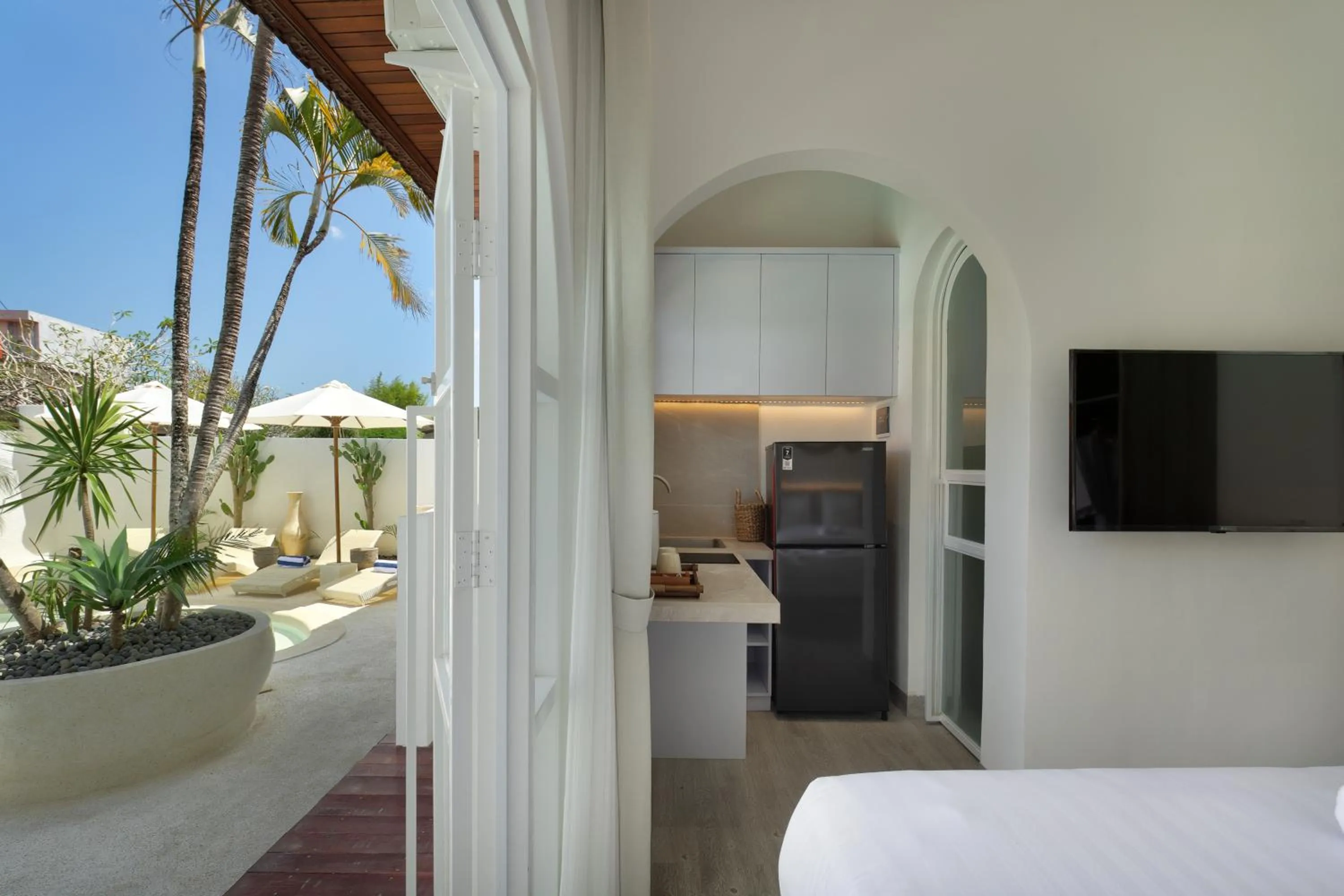 Bed in Kemari Studio