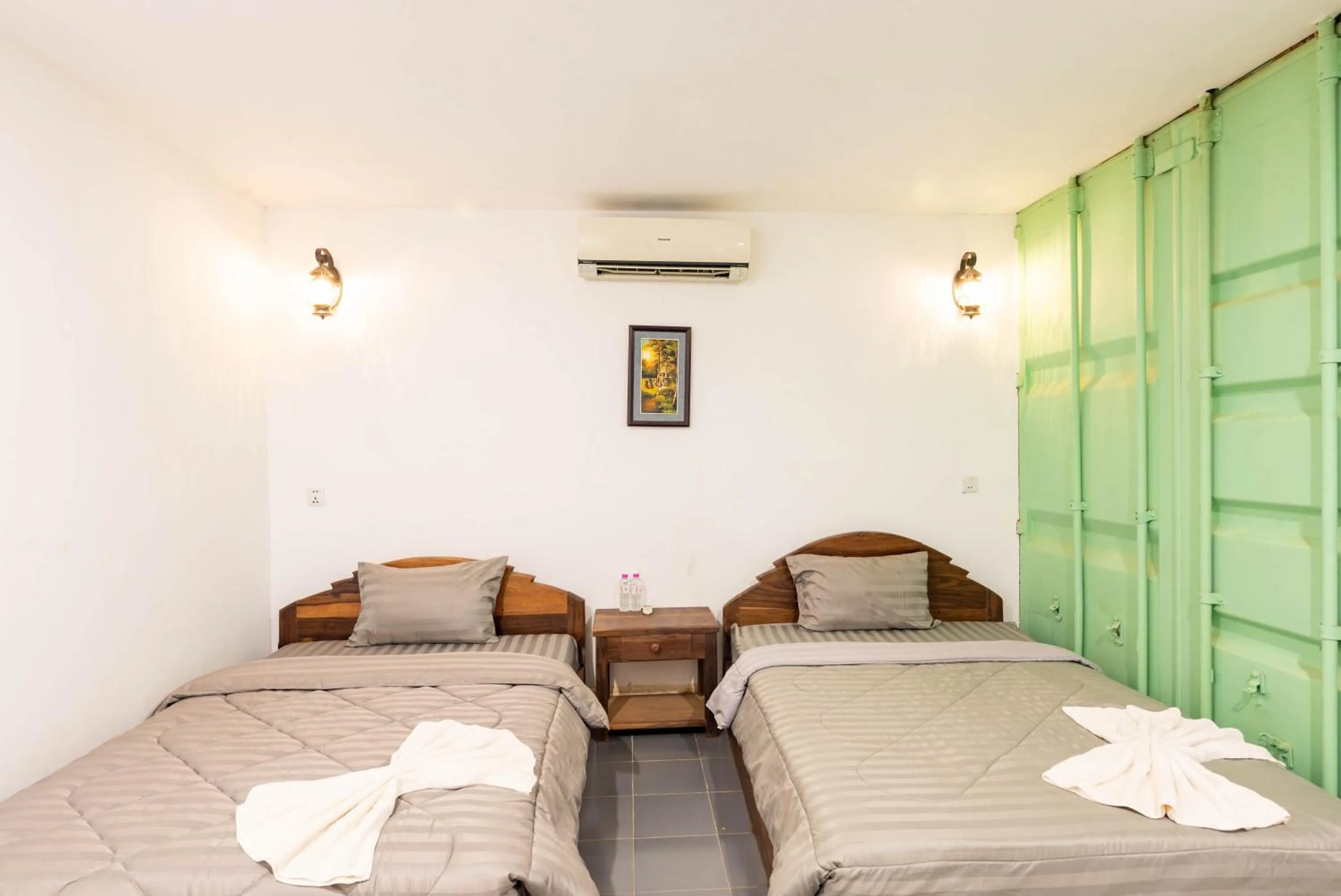 Bed in Boyada Villa Siem Reap