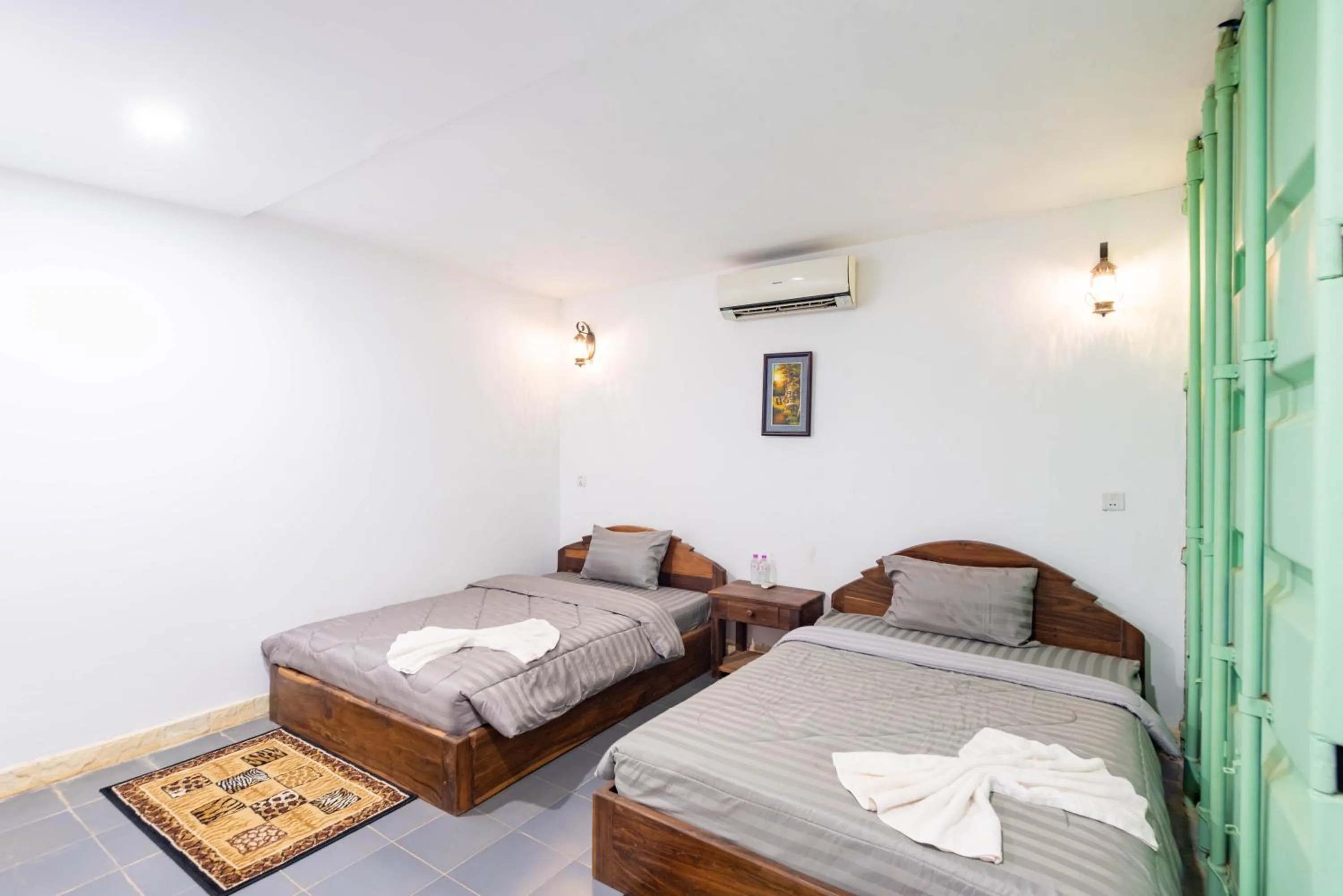 Bed in Boyada Villa Siem Reap