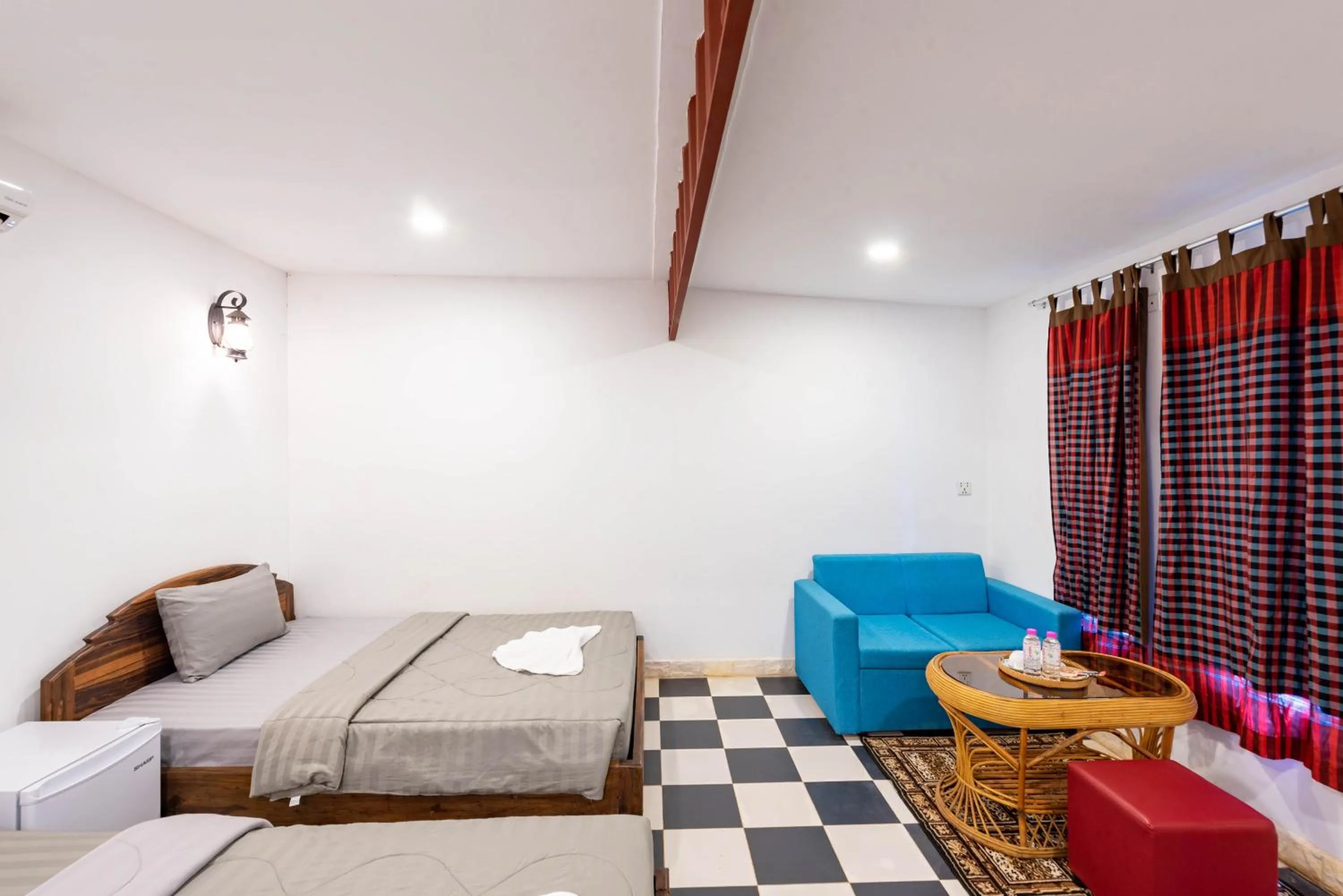 Bed in Boyada Villa Siem Reap