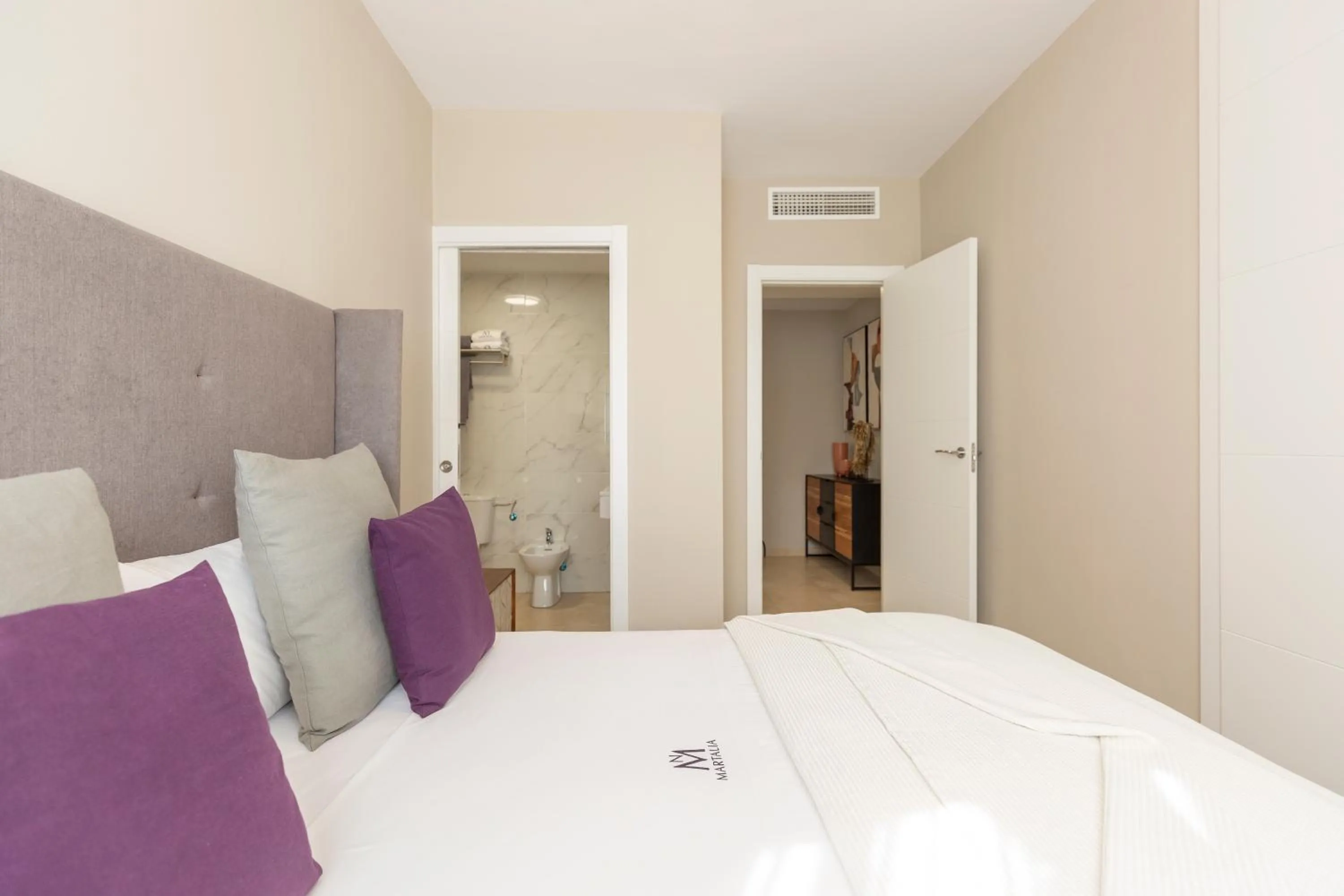 Bed in Apartamentos Martalia Áticos Deluxe